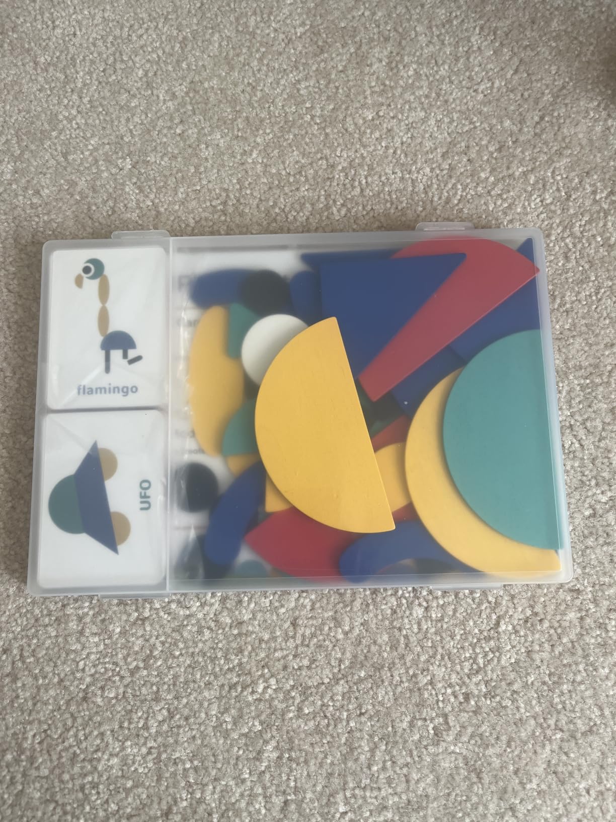 LiKee Open Ended Wooden Shape Puzzles (36 Blocks&60 Cards) for Toddlers 3+ Years Old, Montessori Development Toys Preschool Education Activity Travel Toy Board Games for Kids 4-8 Yrs customer photo 2