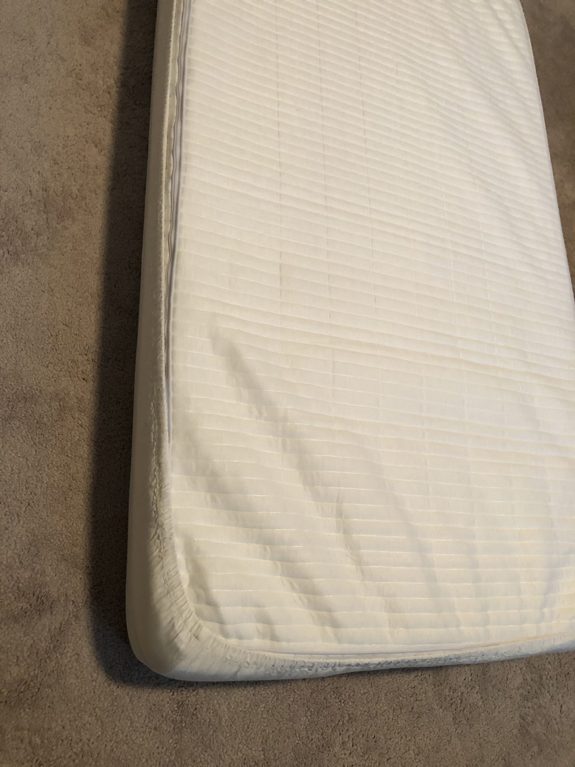 Pure Bamboo Crib Fitted Sheet - Genuine 100% Organic Viscose Derived from Bamboo, Luxuriously Soft, Ultimate Cooling (Pink) customer photo 2