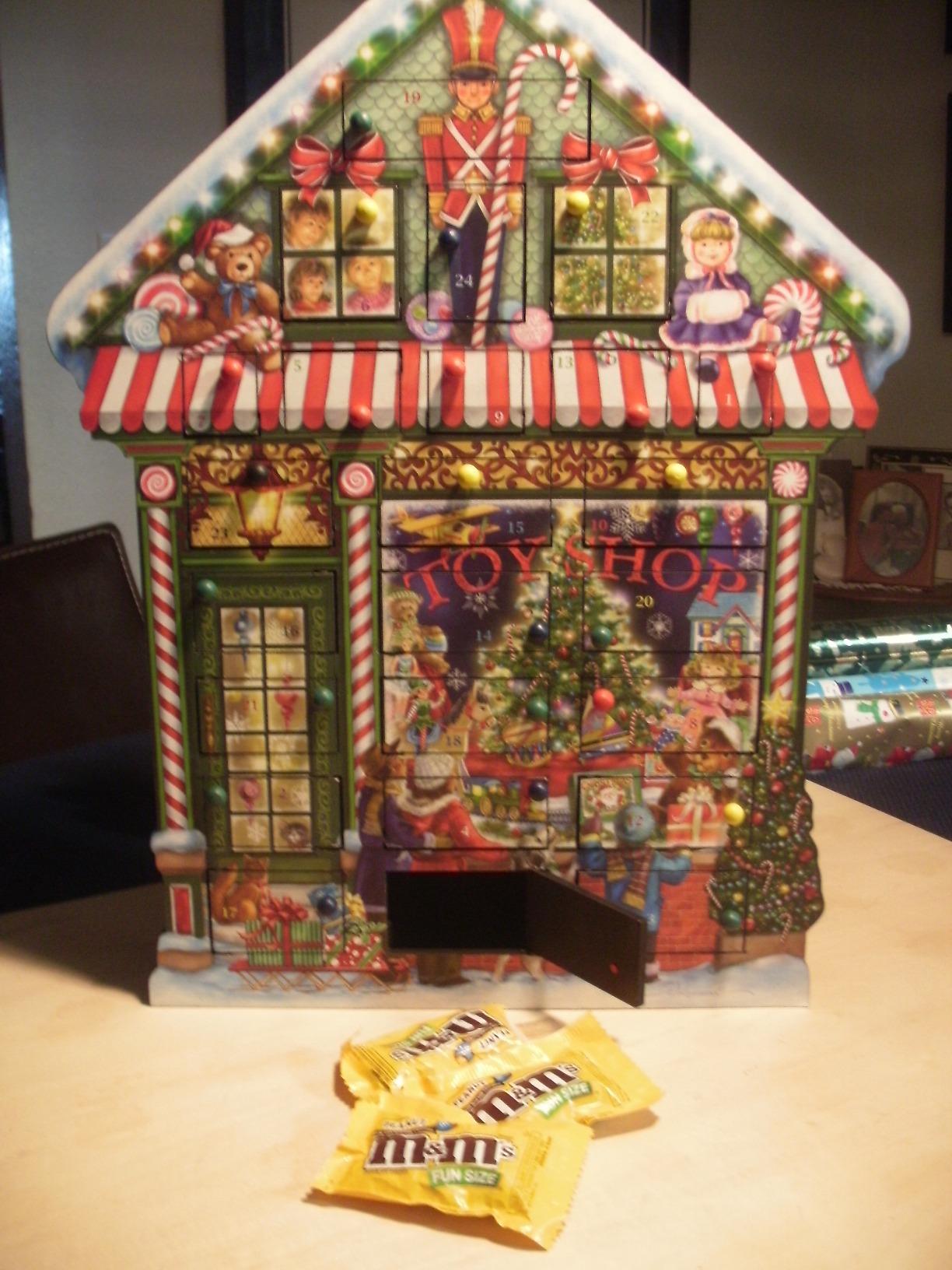 Vermont Christmas Company Toy Shop Wooden Advent Calendar - Countdown to Christmas Year After Year with this Family Heirloom - 15