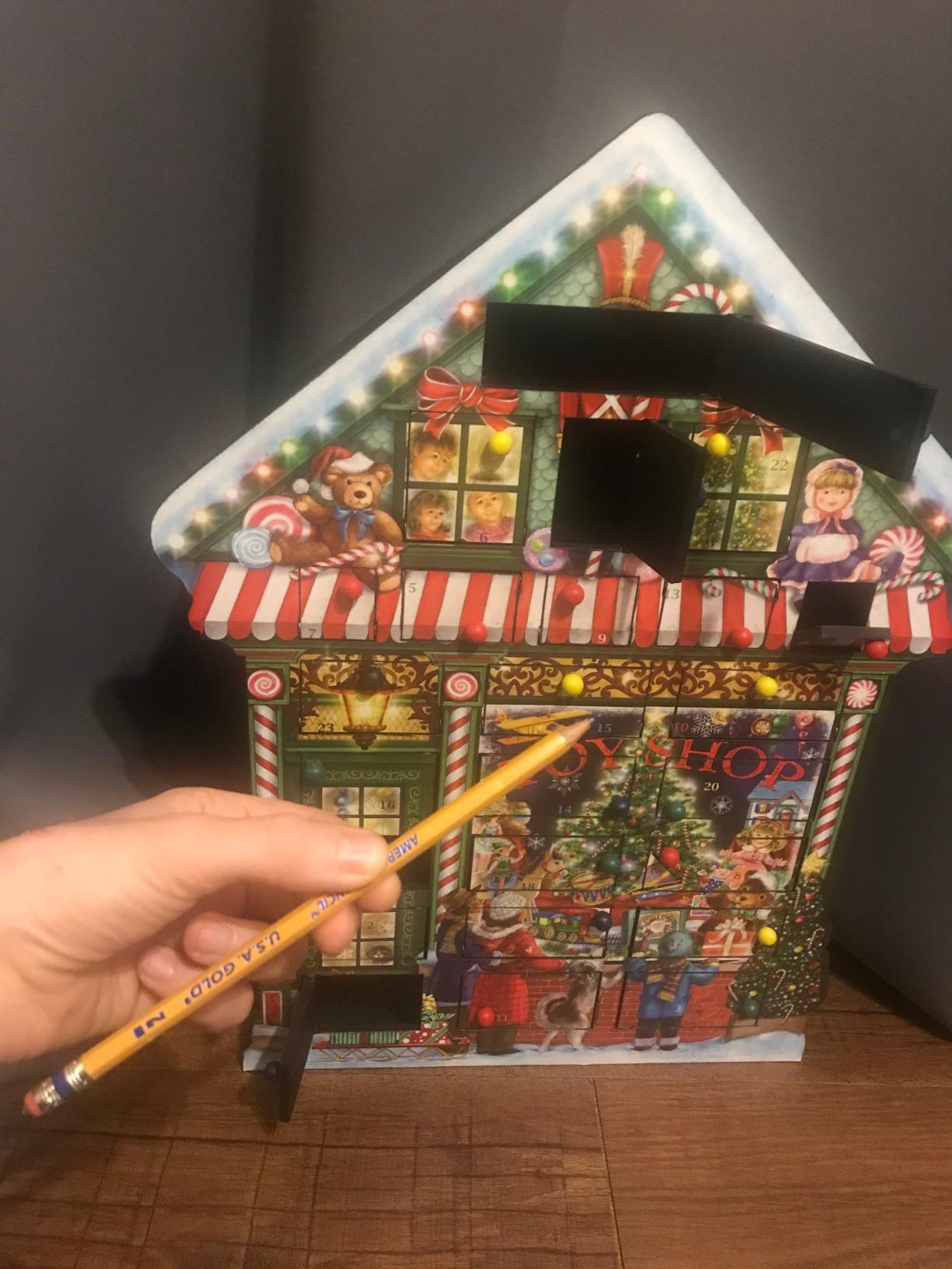 Vermont Christmas Company Toy Shop Wooden Advent Calendar - Countdown to Christmas Year After Year with this Family Heirloom - 15