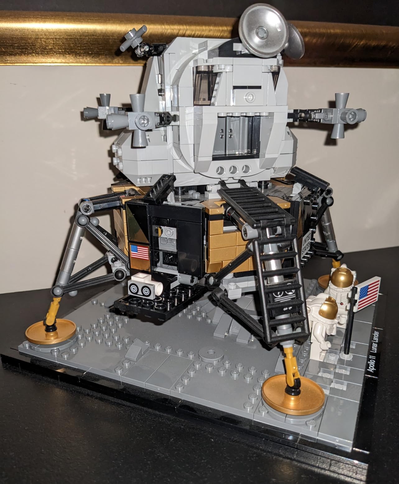 LEGO Creator Expert NASA Apollo 11 Lunar Lander 10266 Building Toy Set for Ages 16+ (1087 Pieces) customer photo 1