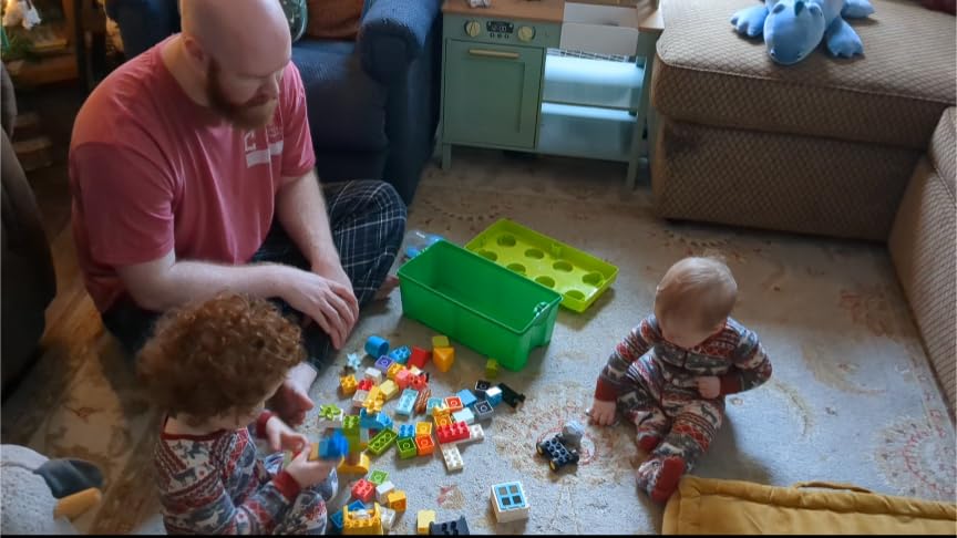 LEGO DUPLO Classic Brick Box Building Blocks - Learning & Educational Toys for Toddlers, Preschool, Ages 1.5+ Years - Develop Fine Motor Skills - Gift for Birthdays - 10913 customer photo 1