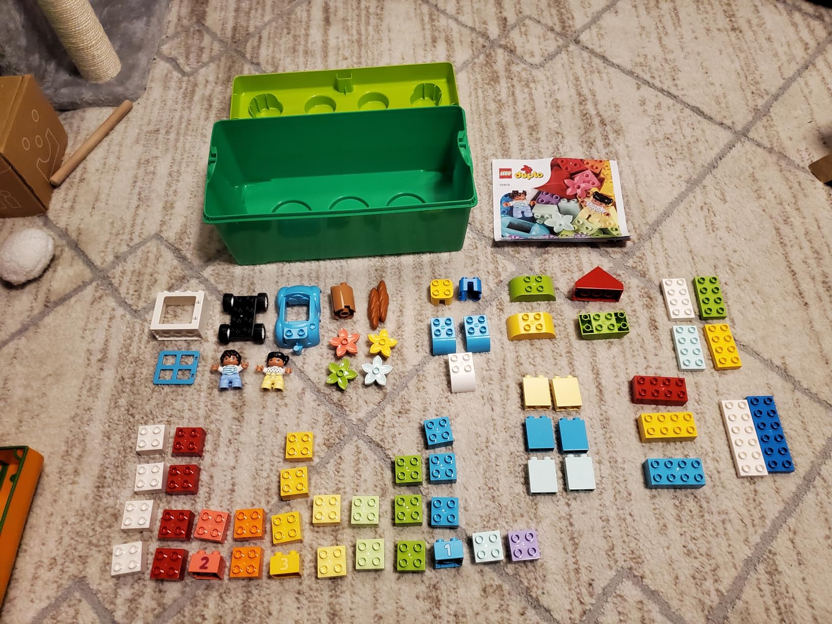 LEGO DUPLO Classic Brick Box Building Blocks - Learning & Educational Toys for Toddlers, Preschool, Ages 1.5+ Years - Develop Fine Motor Skills - Gift for Birthdays - 10913 customer photo 2