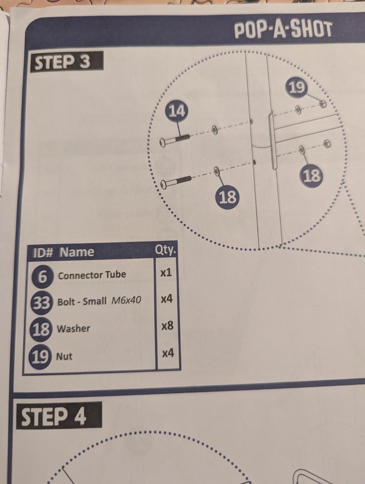 Pop-A-Shot Dual Shot Sport Arcade Basketball Game for Home | Paddle Scoring Hoop, 10 Game Modes, 4 Balls | Foldable for Easy Storage customer photo 2