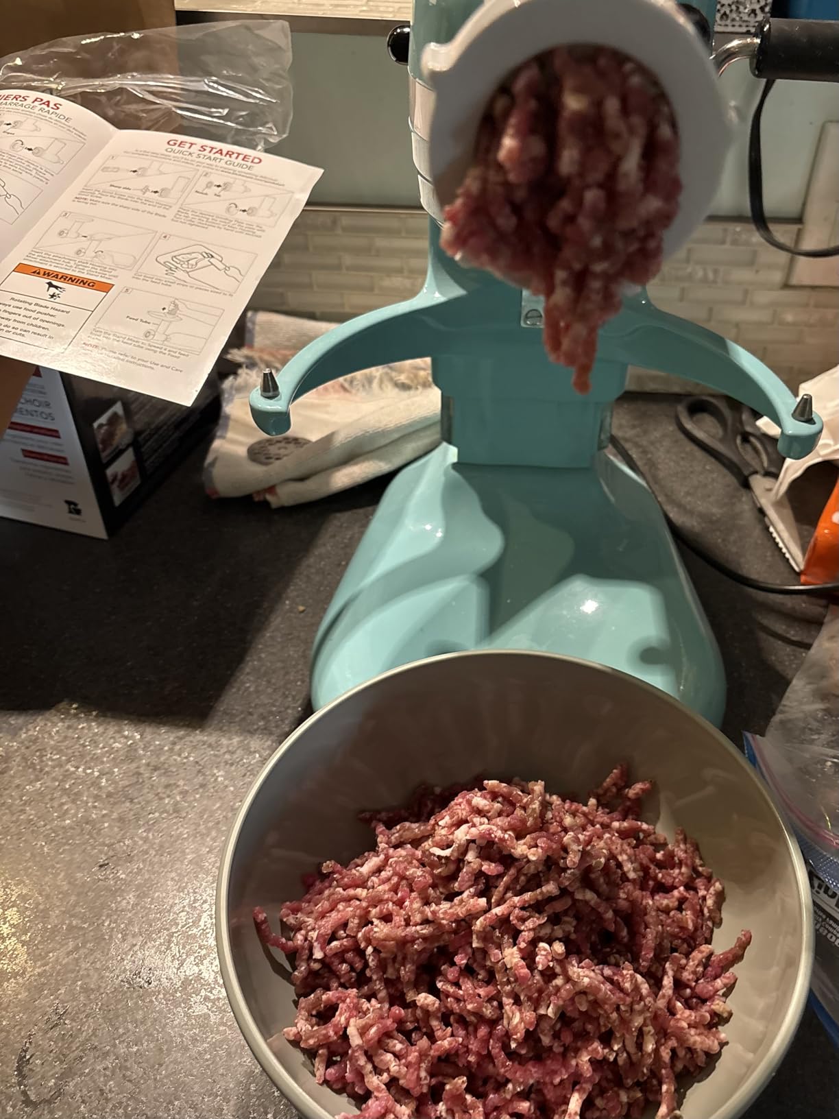 KitchenAid Stand Mixer Attachment, KSMFGA Food Grinder customer photo 2