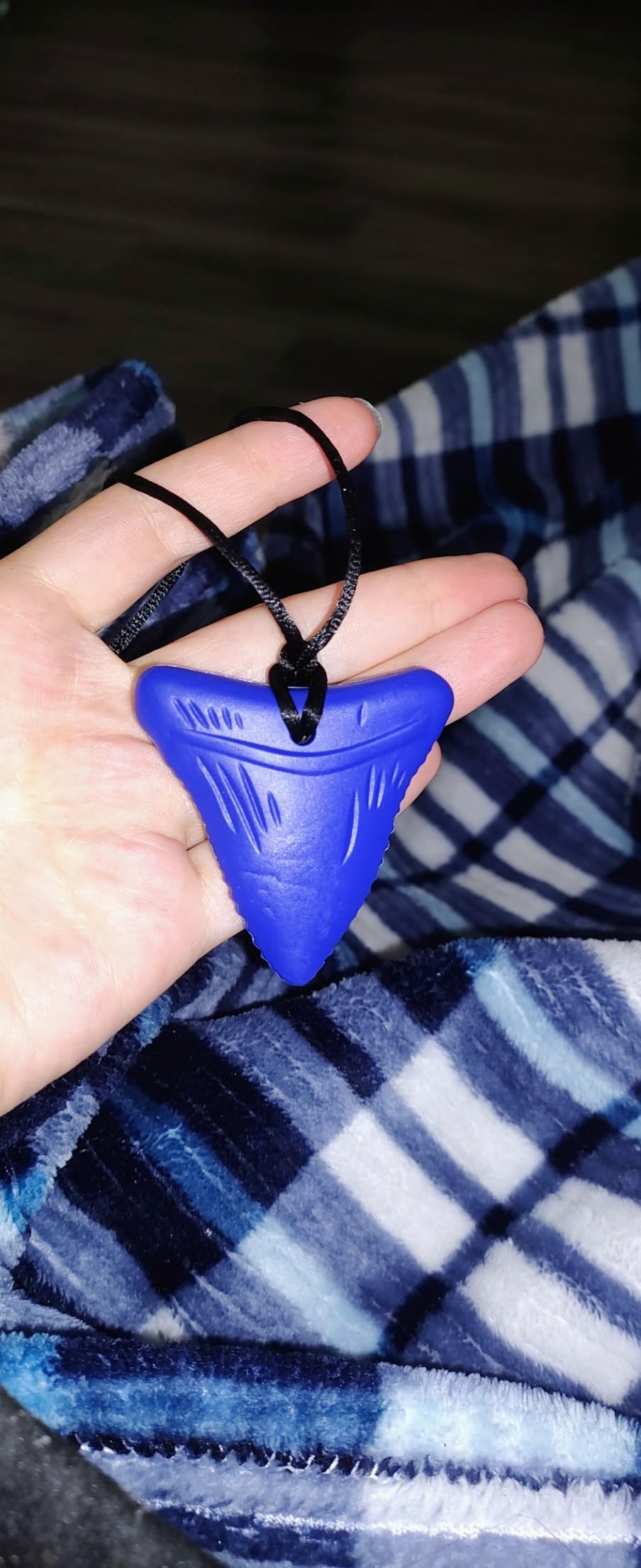 Chew Necklaces for Sensory Kids, 6 Pack Chewy Necklace Sensory Toys for Autism, ADHD, Anxiety - Silicone Teething Necklace Oral Chew Toys for Boys Girls Adults Chewer Reduces Chewing Fidgeting customer photo 1
