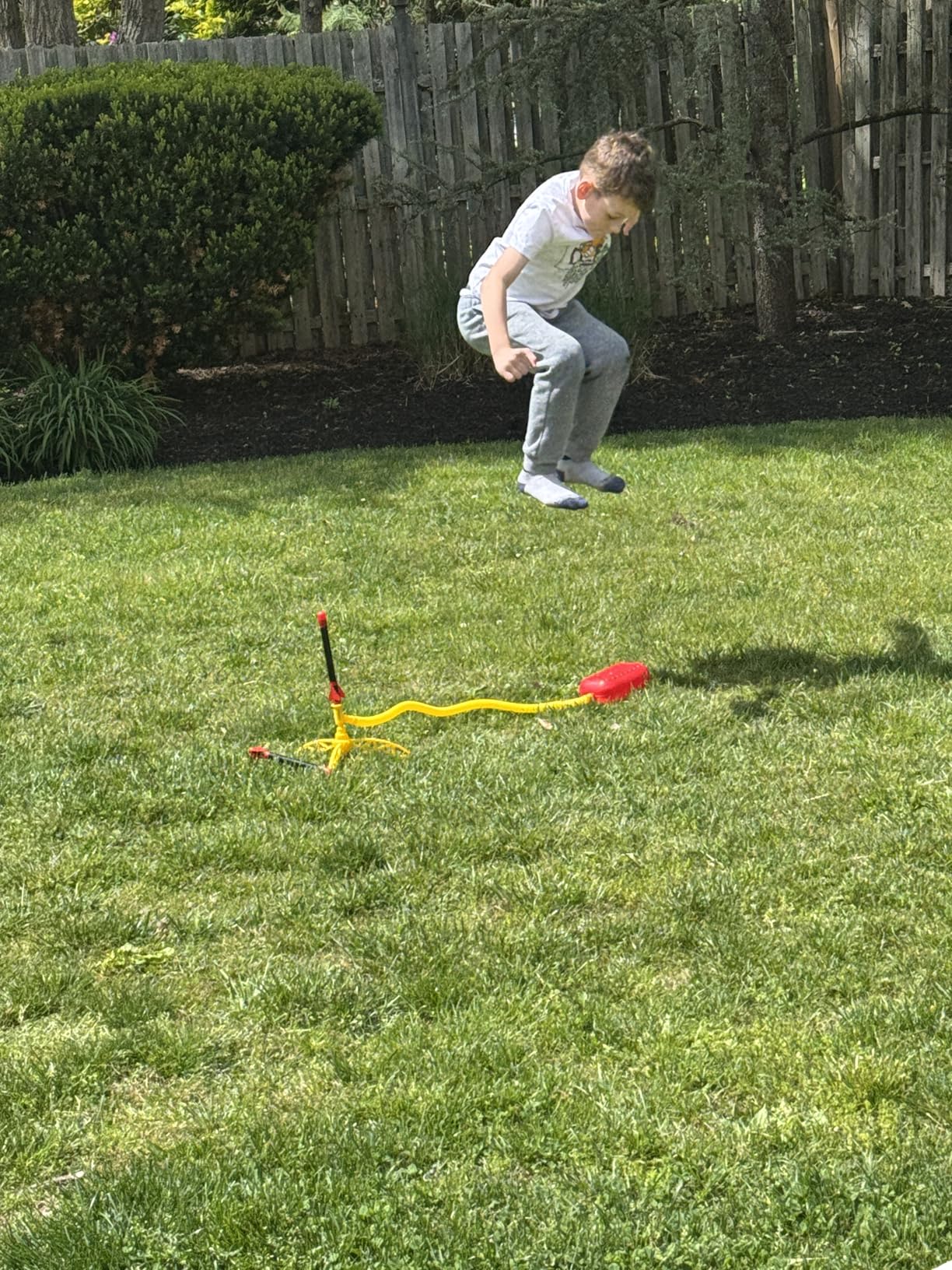 Stomp Rocket Super High-Performance X-Treme Rocket Launcher for Kids Soars Up to 400 Feet - 6 Rockets - Fun Outdoor Toys for Boys & Girls - STEM Foam Blaster - Ages 9 and Up customer photo 1