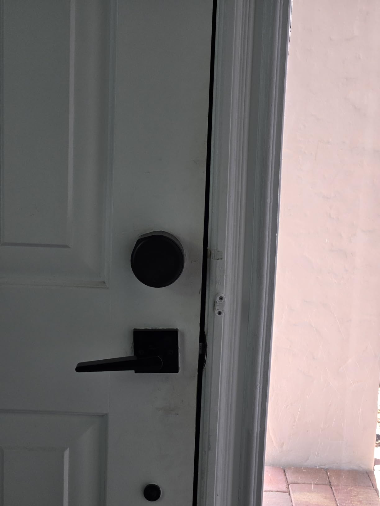 August Home, Silver Wi-Fi Connected Smart Keyless Entry Door Lock, Electronic Door Lock Fits Your Existing Deadbolt in Minutes, AUG-SL05-M01-S01 customer photo 2