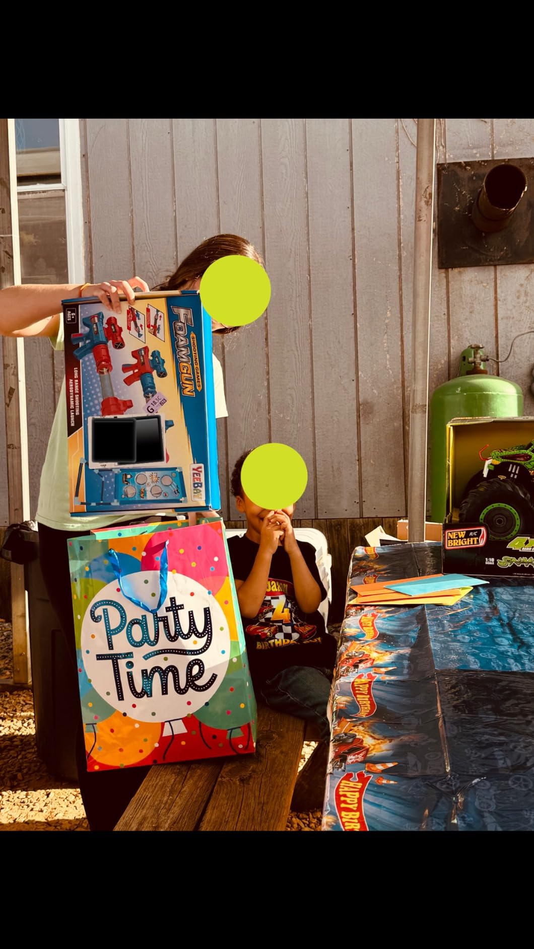 YEEBAY Target Game Set for Age 6-10+ Year Old Kids, Boys, Active Play Game with Soft Foam Balls and Scoring Target customer photo 2