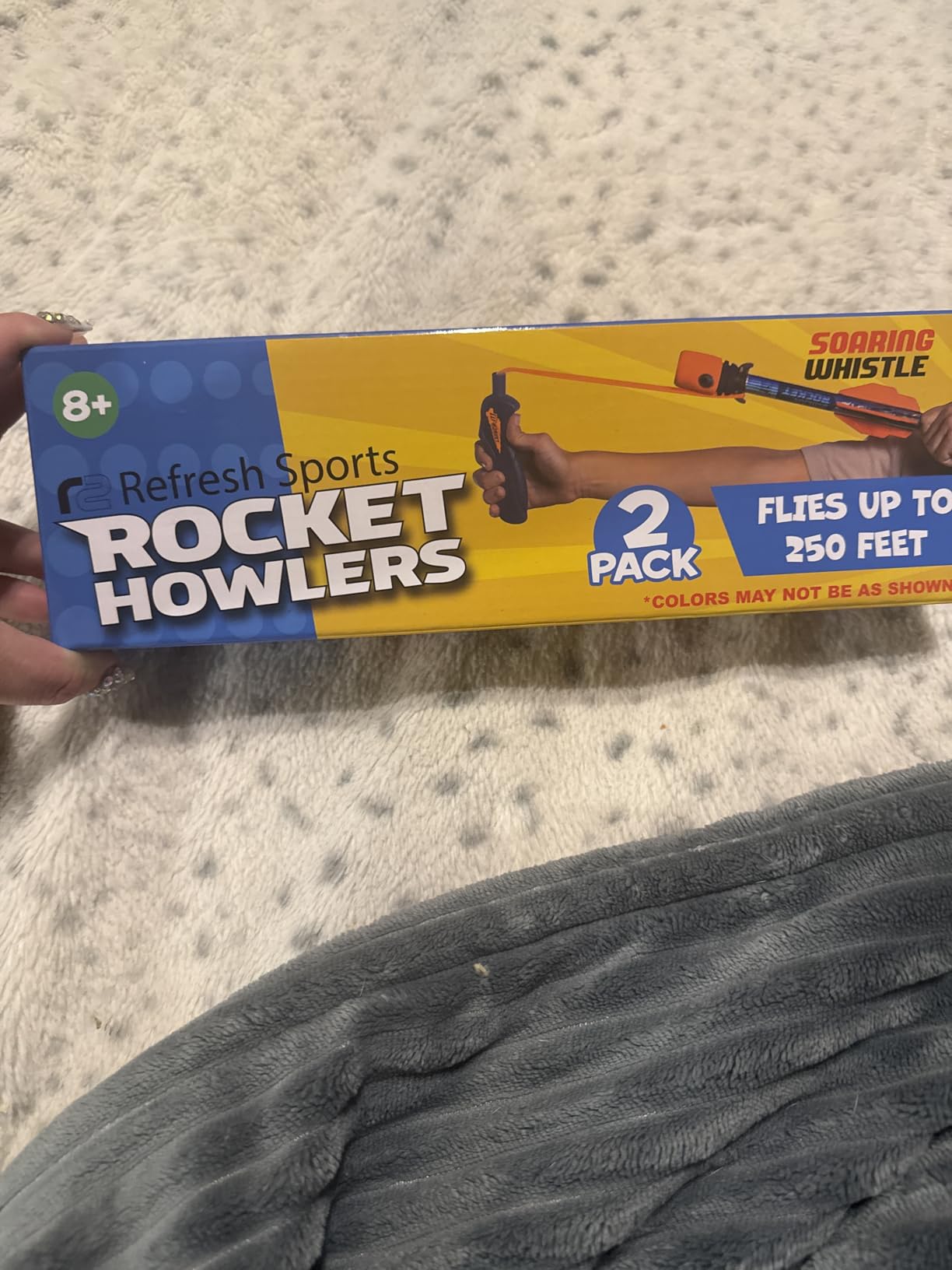 Toy Rocket Launcher for Kids: Outdoor Toys Slingshot Rocket Launchers - Best 6-10 Year Old Boy Gifts for Teens Boys & Girls All Ages customer photo 2
