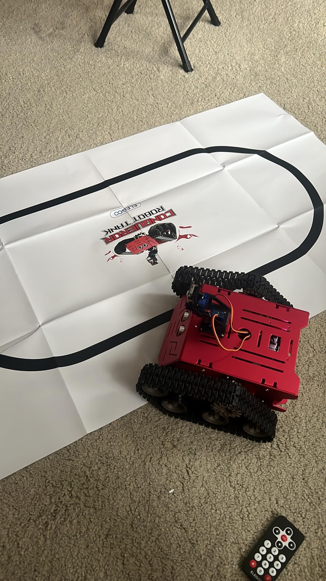 ELEGOO Conqueror Robot Tank Kit with UNO R3 for Arduino Robotics for Kids Ages 8-12 customer photo 1
