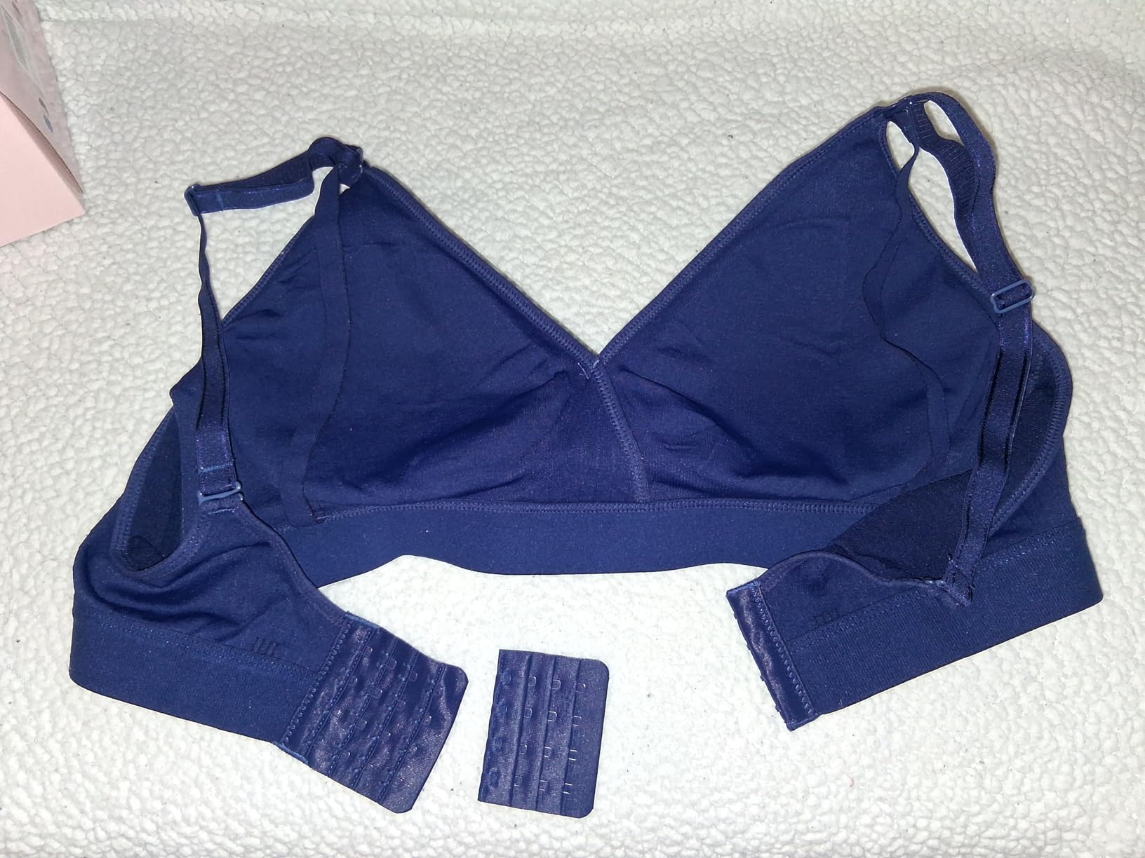 Vinfact 3 Pack Nursing Bras for Breastfeeding Seamless V Neck Maternity Bra Women Pregnancy Breastfeeding Bra customer photo 1