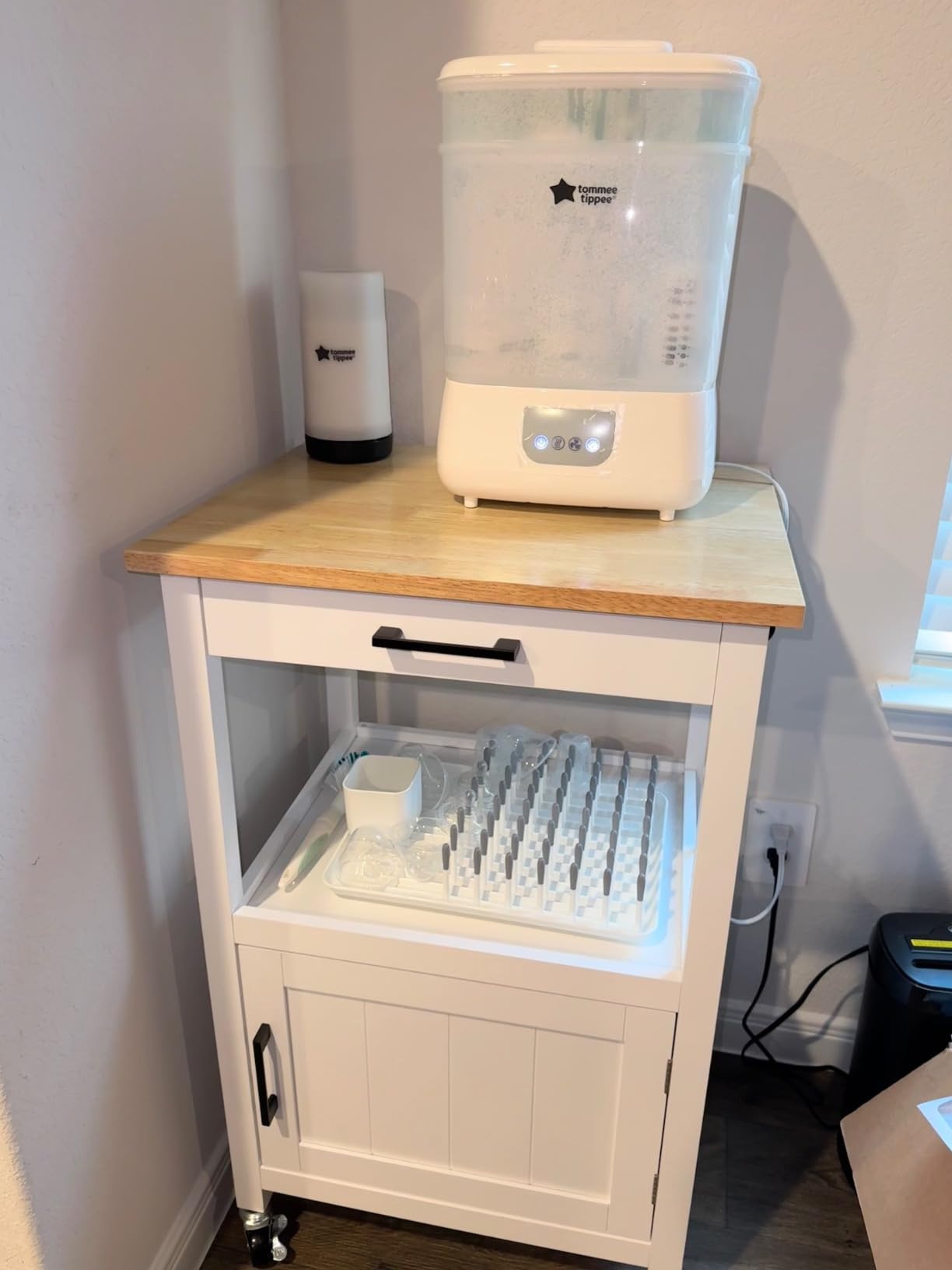 Tommee Tippee Steridryer Electric Steam Sterilizer and Dryer, White, for Baby Bottles and Feeding Accessories, Kills Viruses* and 99.9% of Harmful Microbes customer photo 2