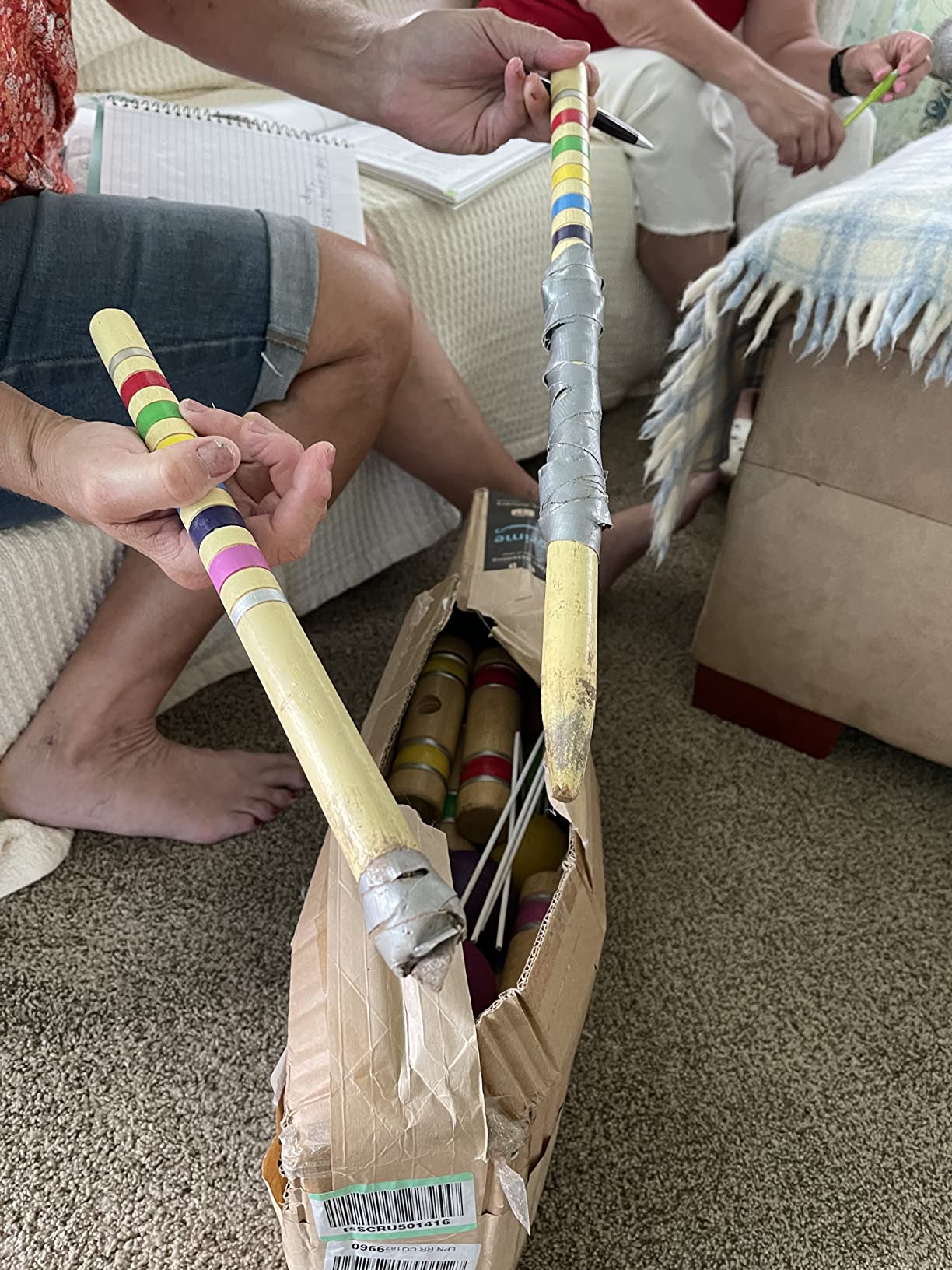 Six Player Croquet Set, 28