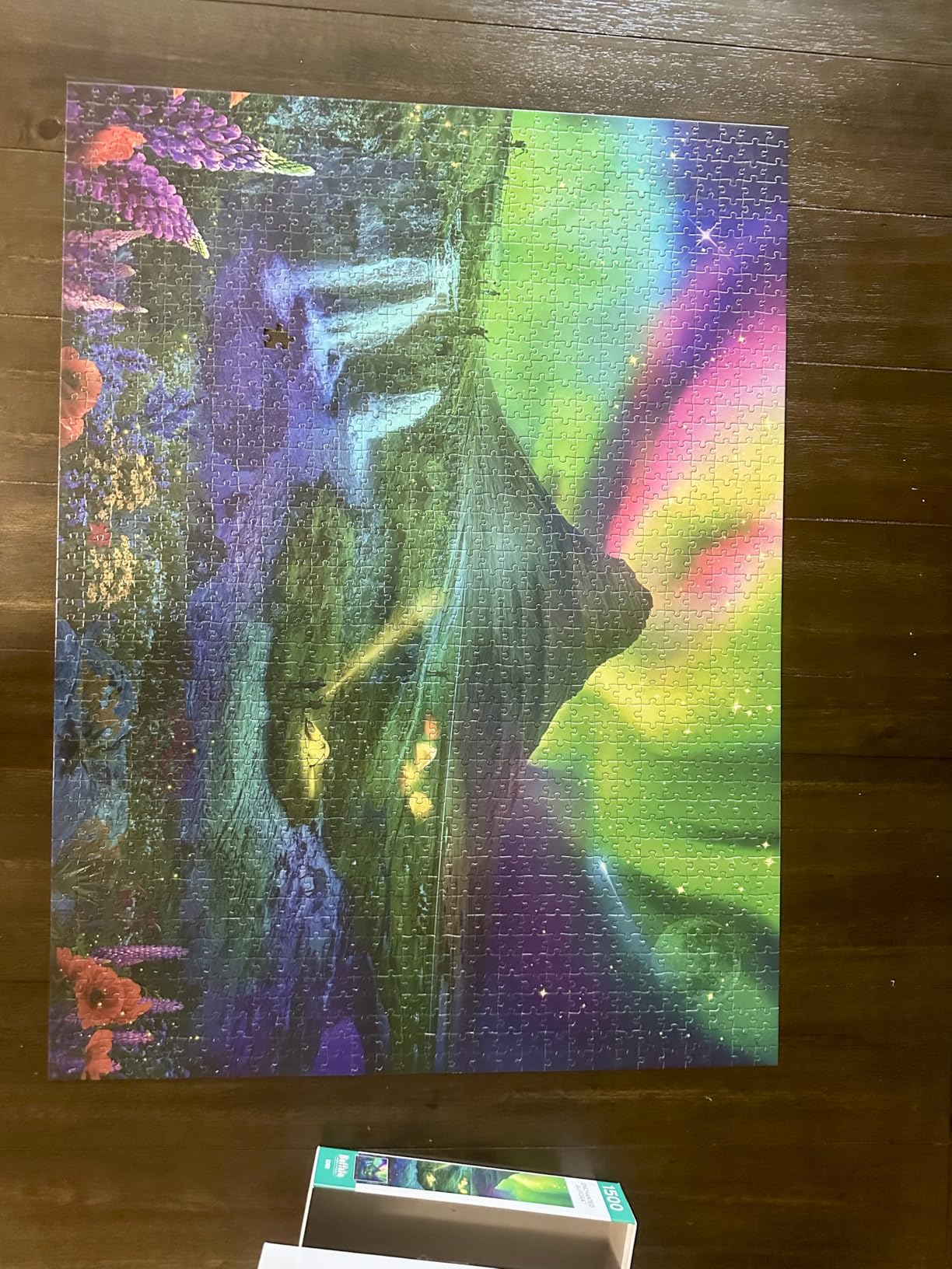 Buffalo Games - Lena - Enchanted Aurora - 1500 Piece Jigsaw Puzzle for Adults - Challenging Puzzle Perfect for Game Nights - Finished Size is 38.50 x 26.50 customer photo 1