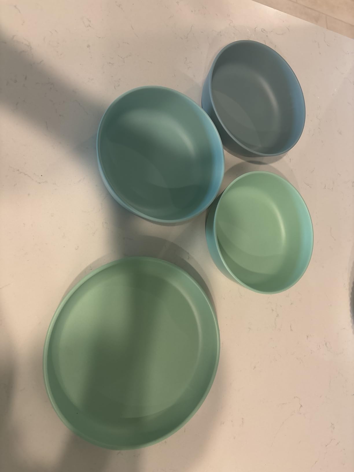 Grow Forward Bamboo Kids Plates and Bowls Sets - 8-Piece Dishwasher Safe Non Toxic Plates for Kids - Reusable Eco Friendly BPA Free Dishes Dinnerware Sets for Children - Floral customer photo 1