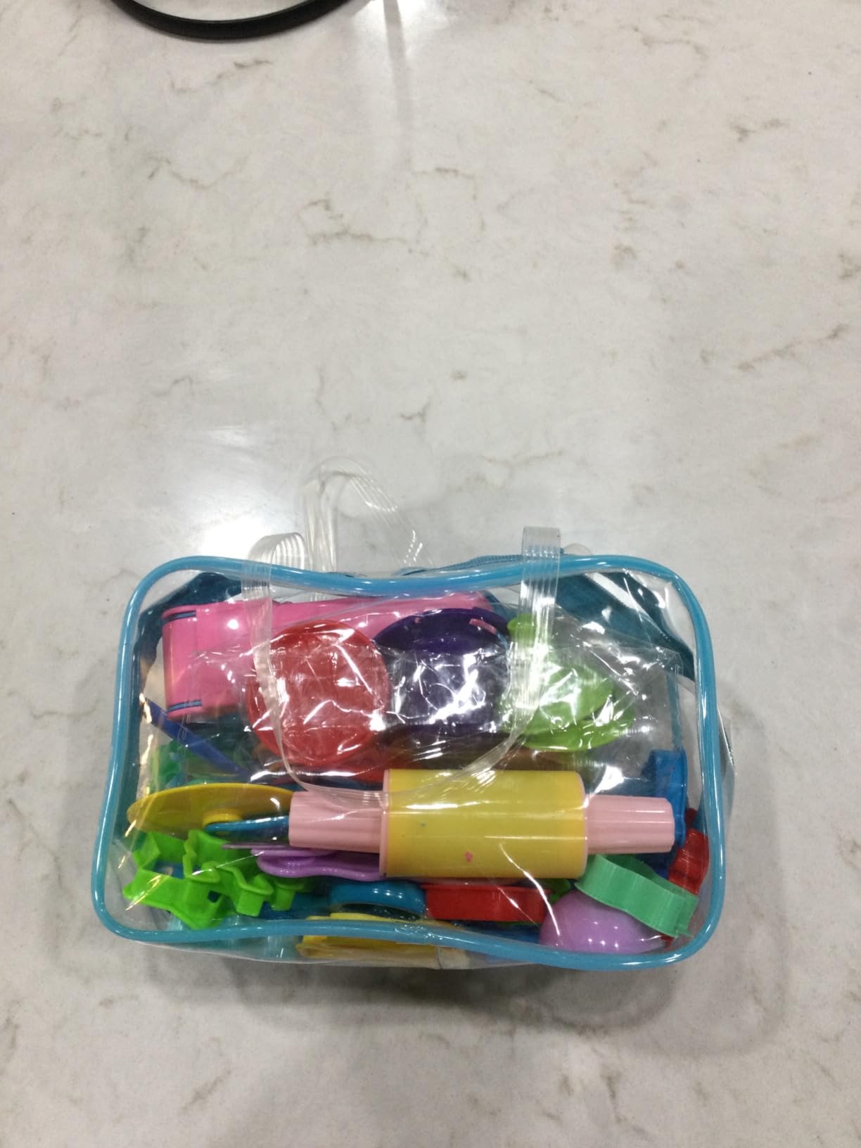 Dough Tools for Kids, 46Pcs Dough Toys Sets Playdough Accessories Include Play Food Molds - Cupcakes, Ice Cream, Noodle, Play Bulk Pack with Roller, Cutters, Scissor, DoughMat and Storage Bag Gifts customer photo 2