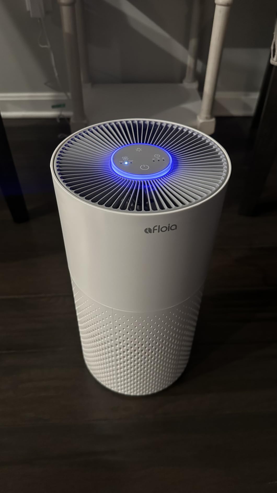 Afloia Air Purifiers for Home Bedroom Large Room Up to 1076 Ft², 3-Stage Filter Cleaner Odor Eliminator, Remove Pets Dust Dander Hair Allergy Mold Pollen Smoke Smell, Quiet 22 dB, 7 Colors Night Light customer photo 1