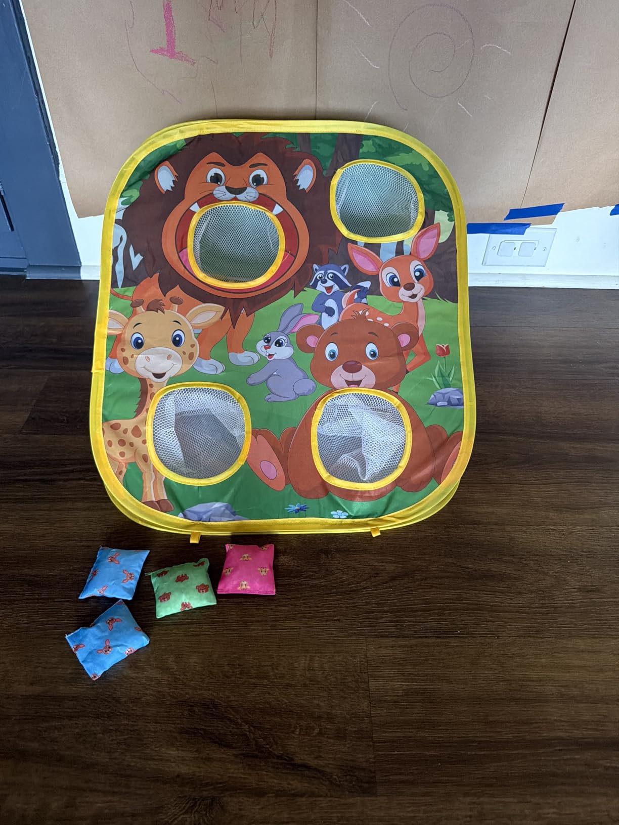 Animal Bean Bag Toss Game Toy Outdoor Toss Game, Family Party Party Supplies for Kids, Gift for Boys Birthday or Christmas for Toddlers Ages 3 4 5 6 Year Old customer photo 1