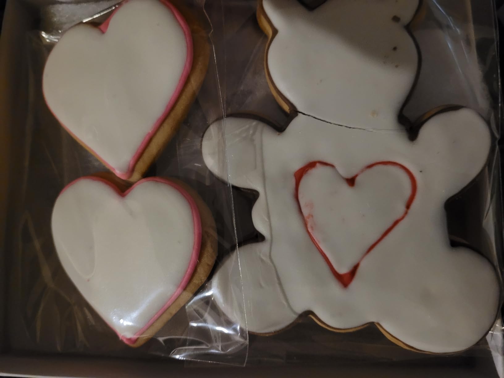 Valentines Day Cookies Gift Basket Decorating Kit With Edible Markers, Gourmet Food Gifts Set, Unique Fun Treat For Kids Valentines Gifts, 3 Count customer photo 2