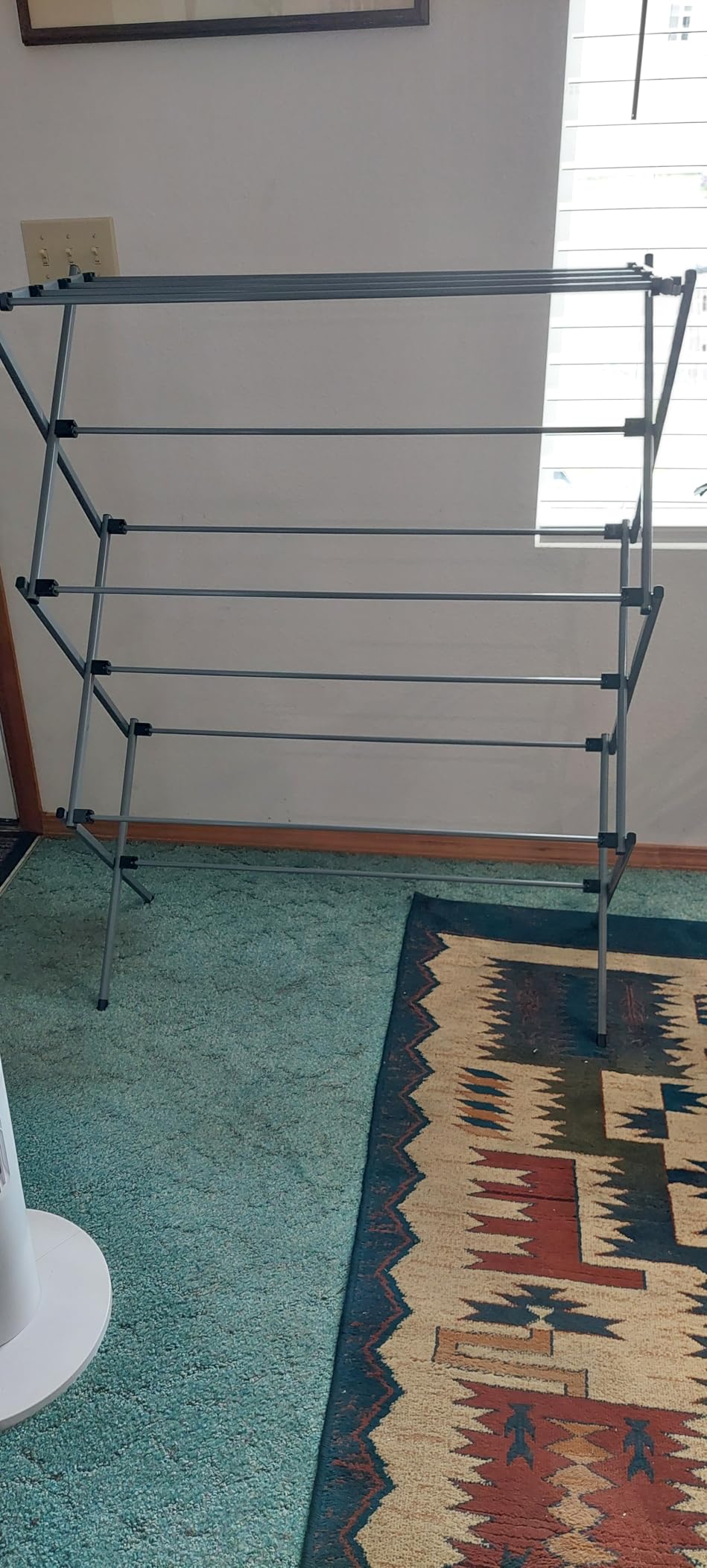 Honey-Can-Do Oversize Collapsible Metal Clothes Drying Rack, Grey customer photo 1