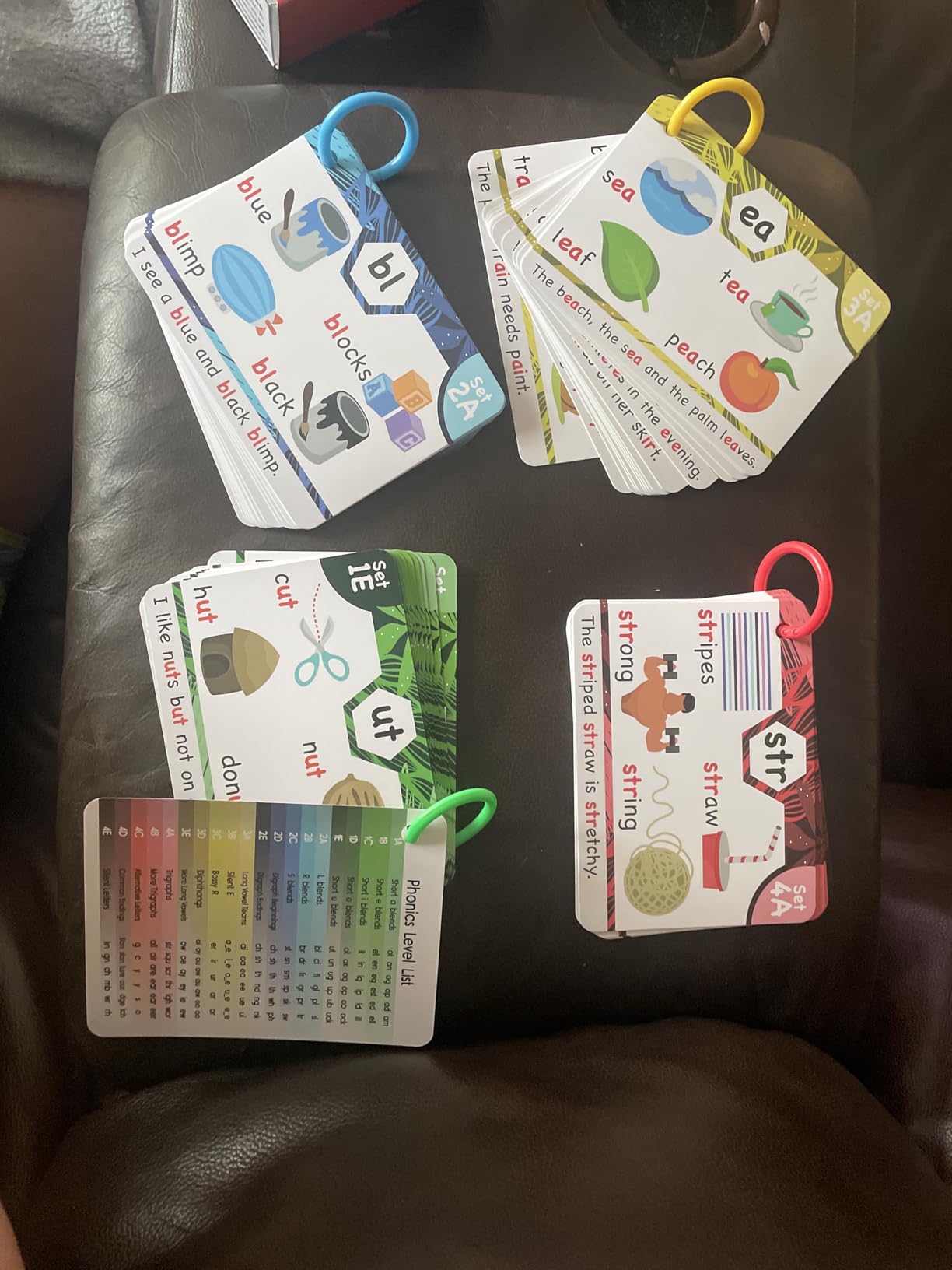THE BAMBINO TREE Phonics Flash Cards - Learn to Read in 20 Phonic Stages - Education for Kids Ages 4-8 Kindergarten 1st 2nd Grade customer photo 1