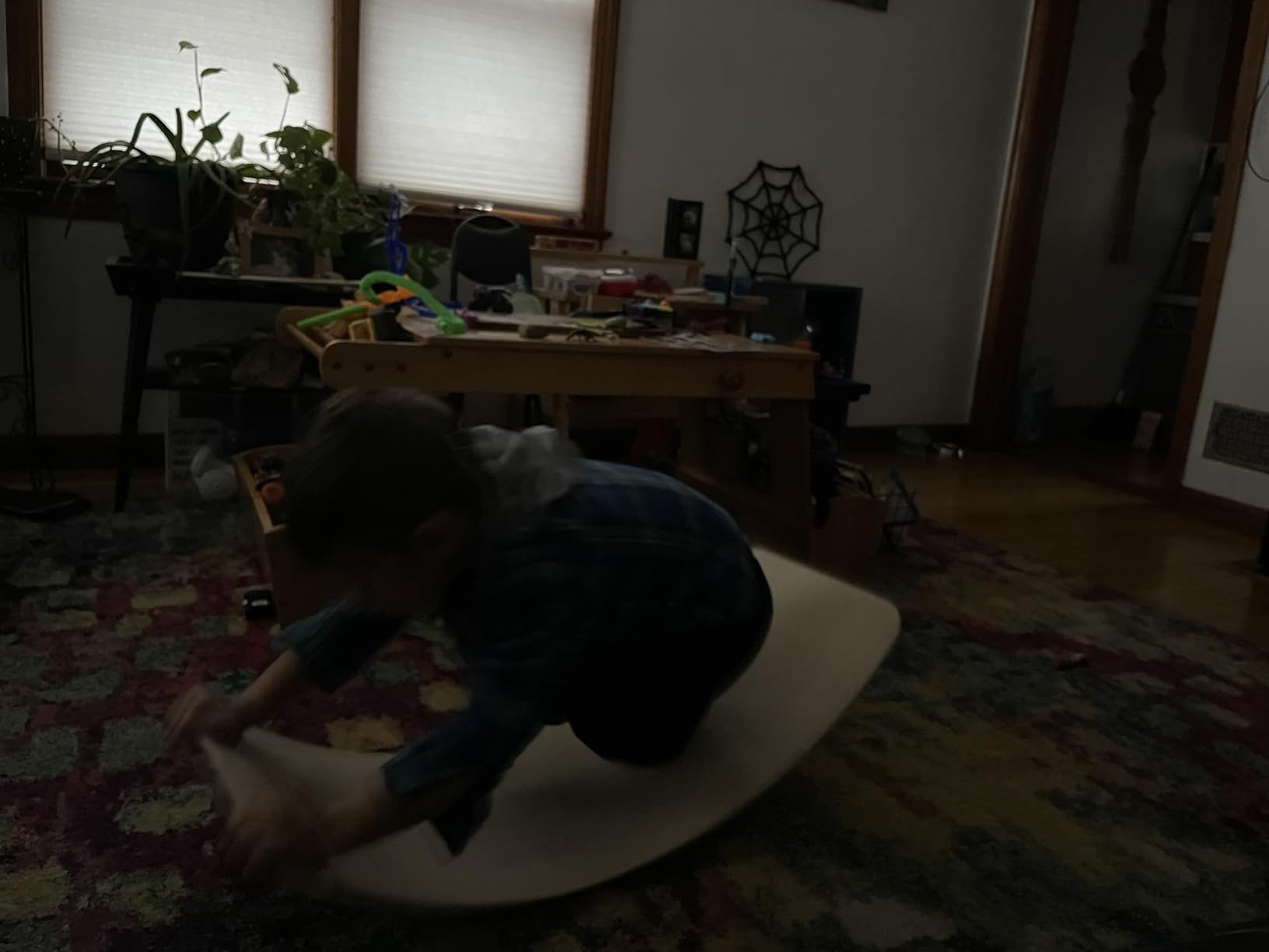 Wooden Balance Board - 37 inch Finger Safe Wobble Board for Toddlers, Wooden Balance Board for Kids customer photo 2