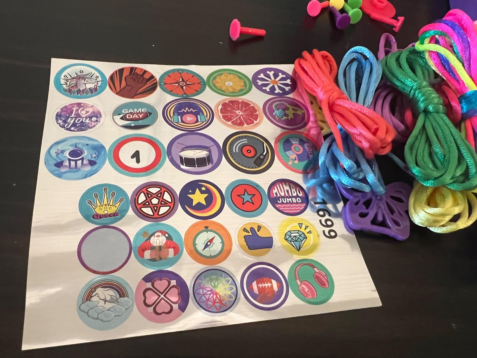 DDAI Arts and Crafts for Kids Age 8-12 Friendship Bracelet Making Kit for Girls - Best Birthday Gifts Ideas for Girl 7 9 10 11 Year Old - Popular Bracelets String Maker Toys Set customer photo 1