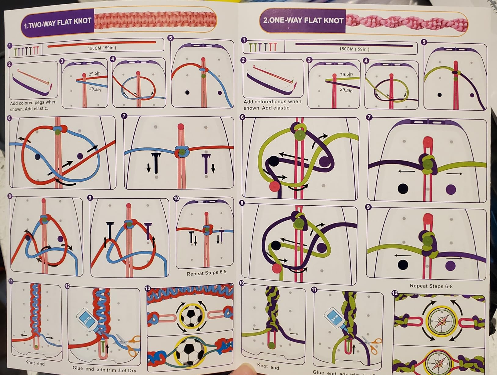Friendship Bracelet Making Kit Toys, Ages 7 8 9 10 11 12 Year Old Girls Gifts Ideas, Birthday Present for Teen Girl, Arts and Crafts String Maker Tool, Bracelet DIY, Kids Travel Activity Set customer photo 1