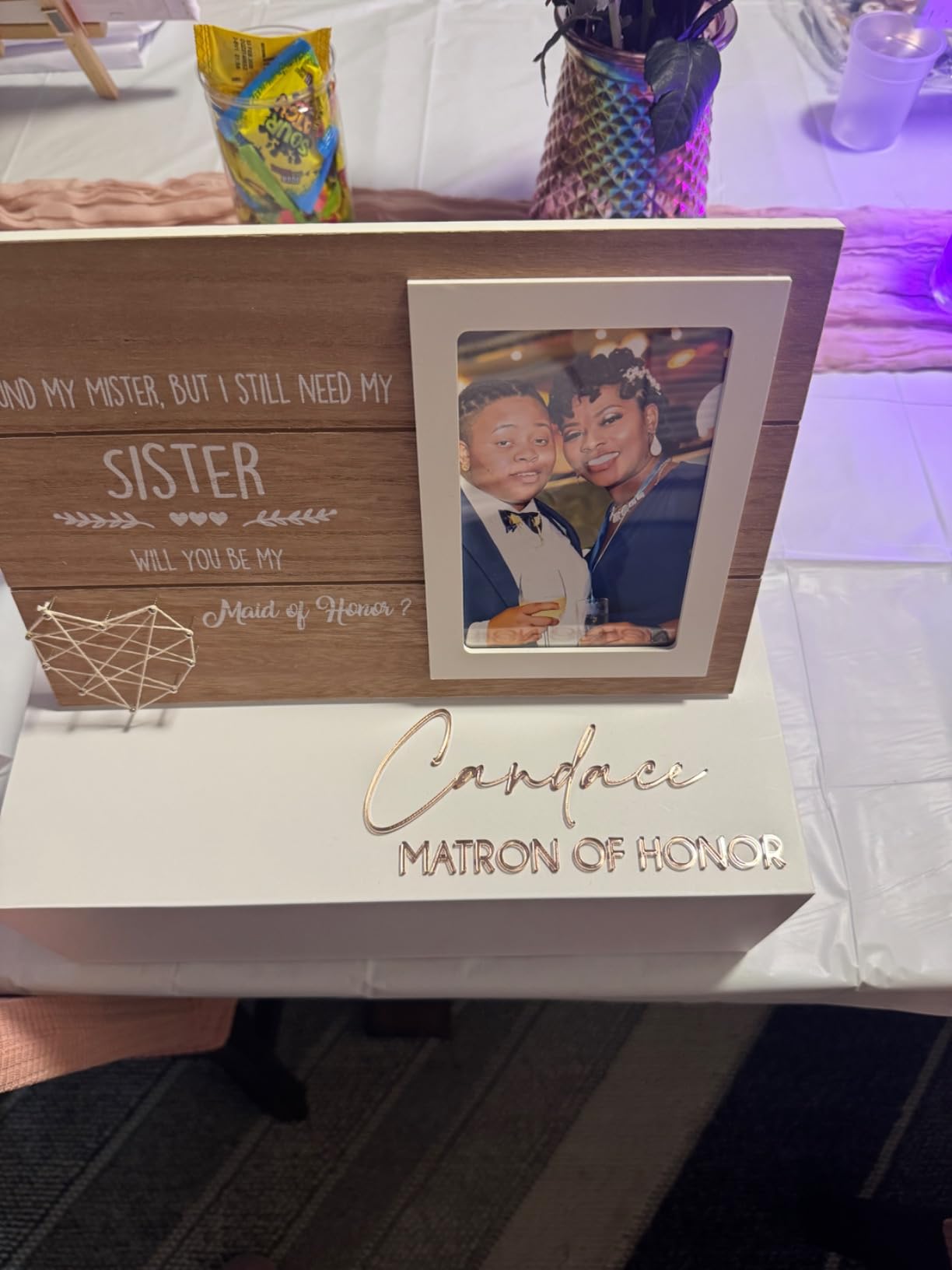 NZY 2026 Father's Day Present for Daddy, New Dad Gift, Become a Father, Pregnancy Announcement Presents, You're Going to be a Daddy, New Baby Sonogram Presents, Love at First Sign, Picture Frame Photo Frame customer photo 1