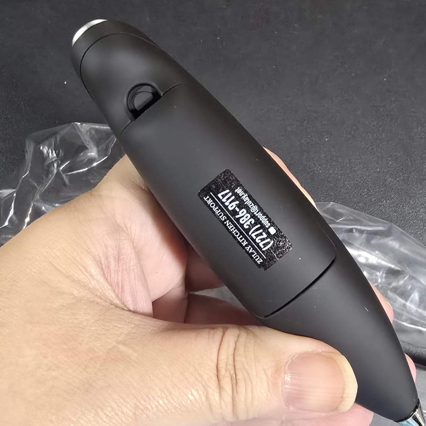 Zulay Kitchen Powerful Milk Frother Wand With Duracell Batteries - Ultra Fast Handheld Drink Mixer - Electric Whisk Foam Maker customer photo 1