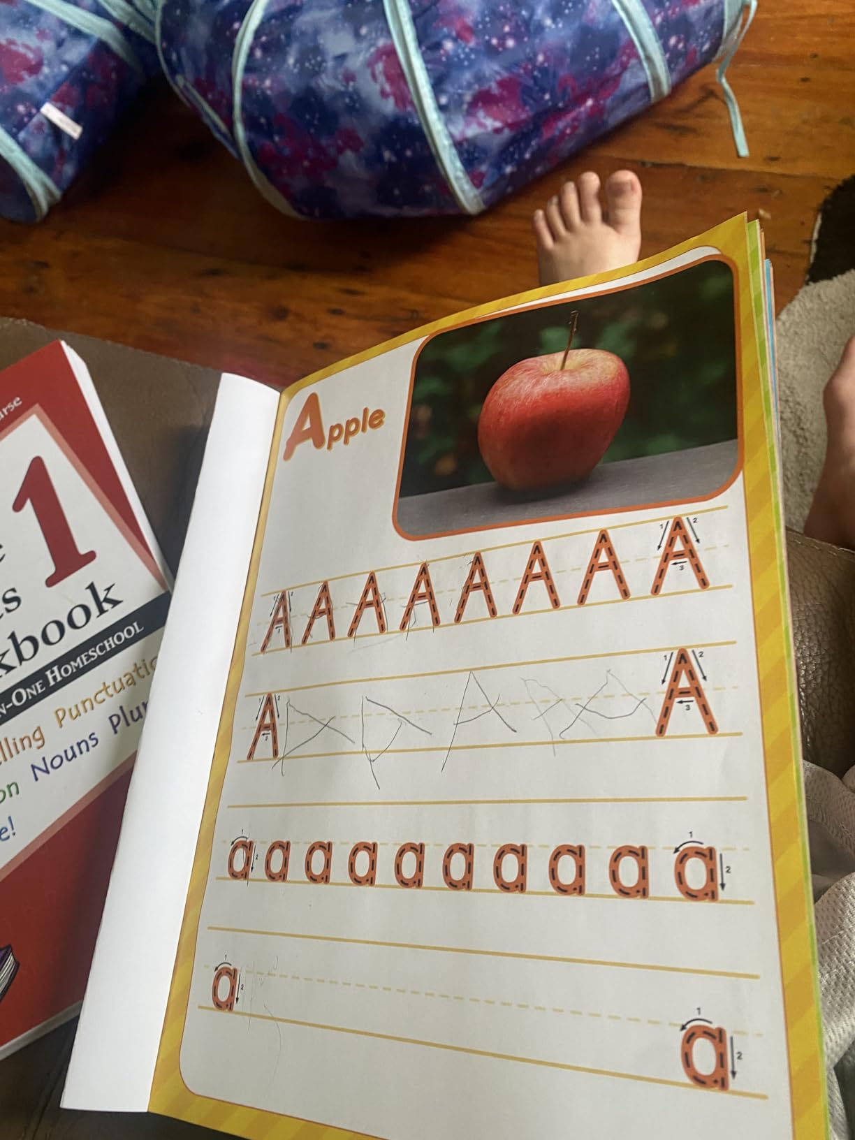 Handwriting Practice for Left Handed Kids Ages 3+ | Letters, Numbers Tracing Book: Left Hand Writing Practice Workbook for Preschoolers customer photo 1
