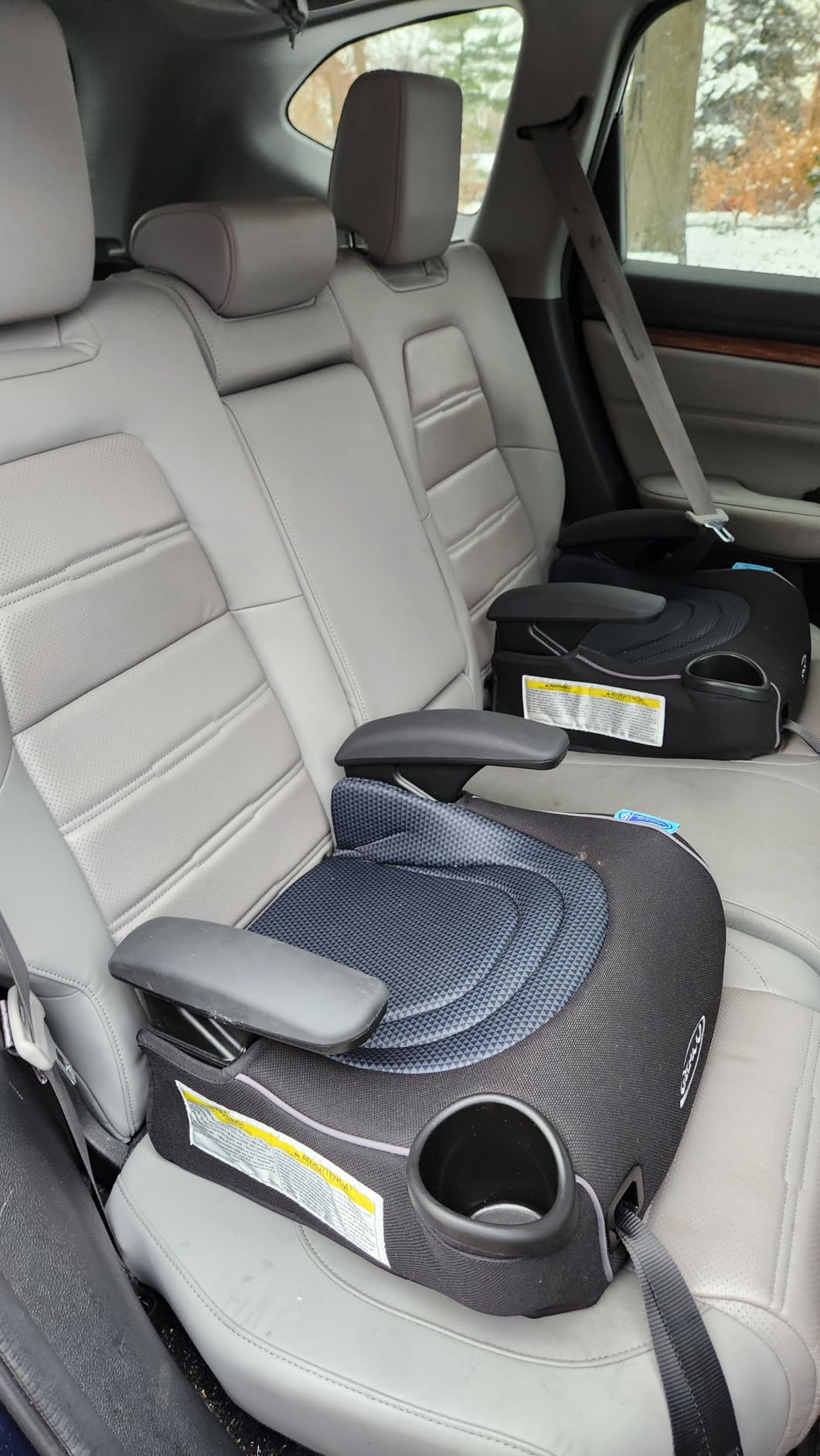 Graco TurboBooster LX Backless Booster with Affix Latch | Backless Booster Seat for Big Kids Transitioning to Vehicle Seat Belt (Rio) customer photo 1