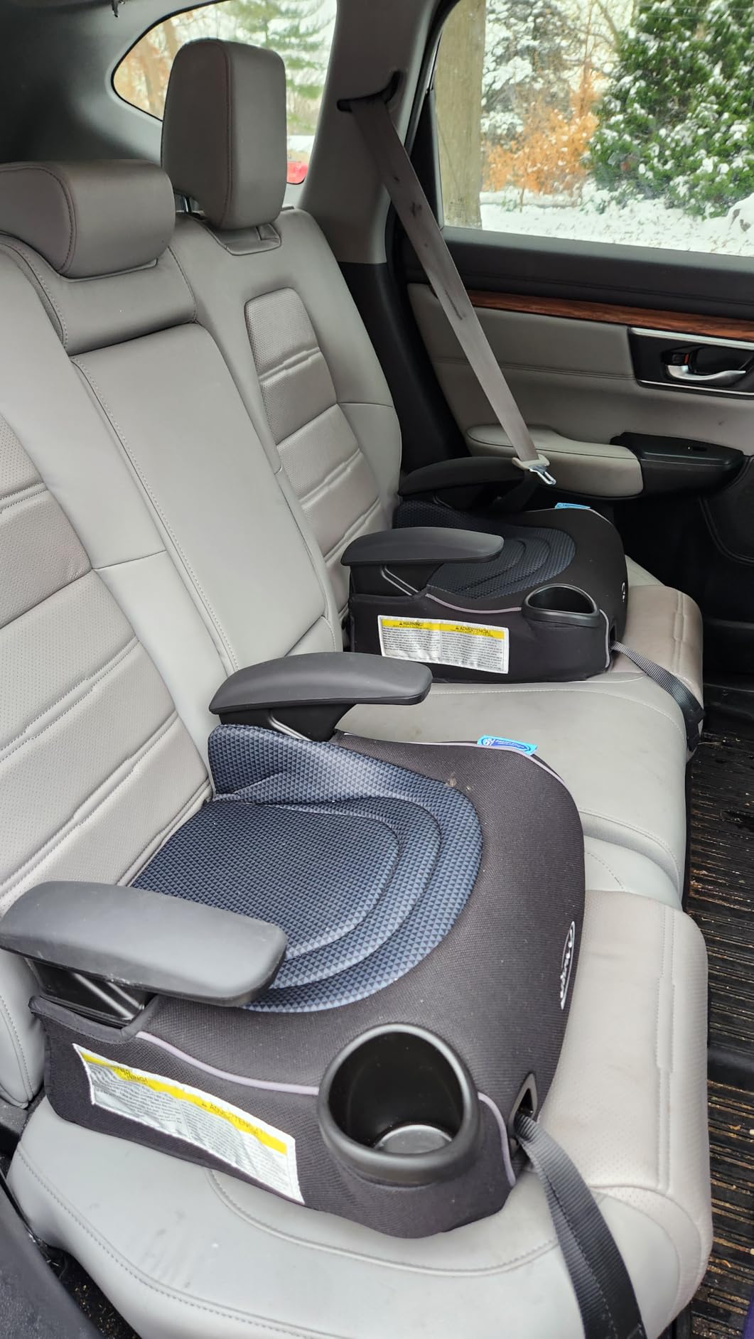 Graco TurboBooster LX Backless Booster with Affix Latch | Backless Booster Seat for Big Kids Transitioning to Vehicle Seat Belt (Rio) customer photo 2