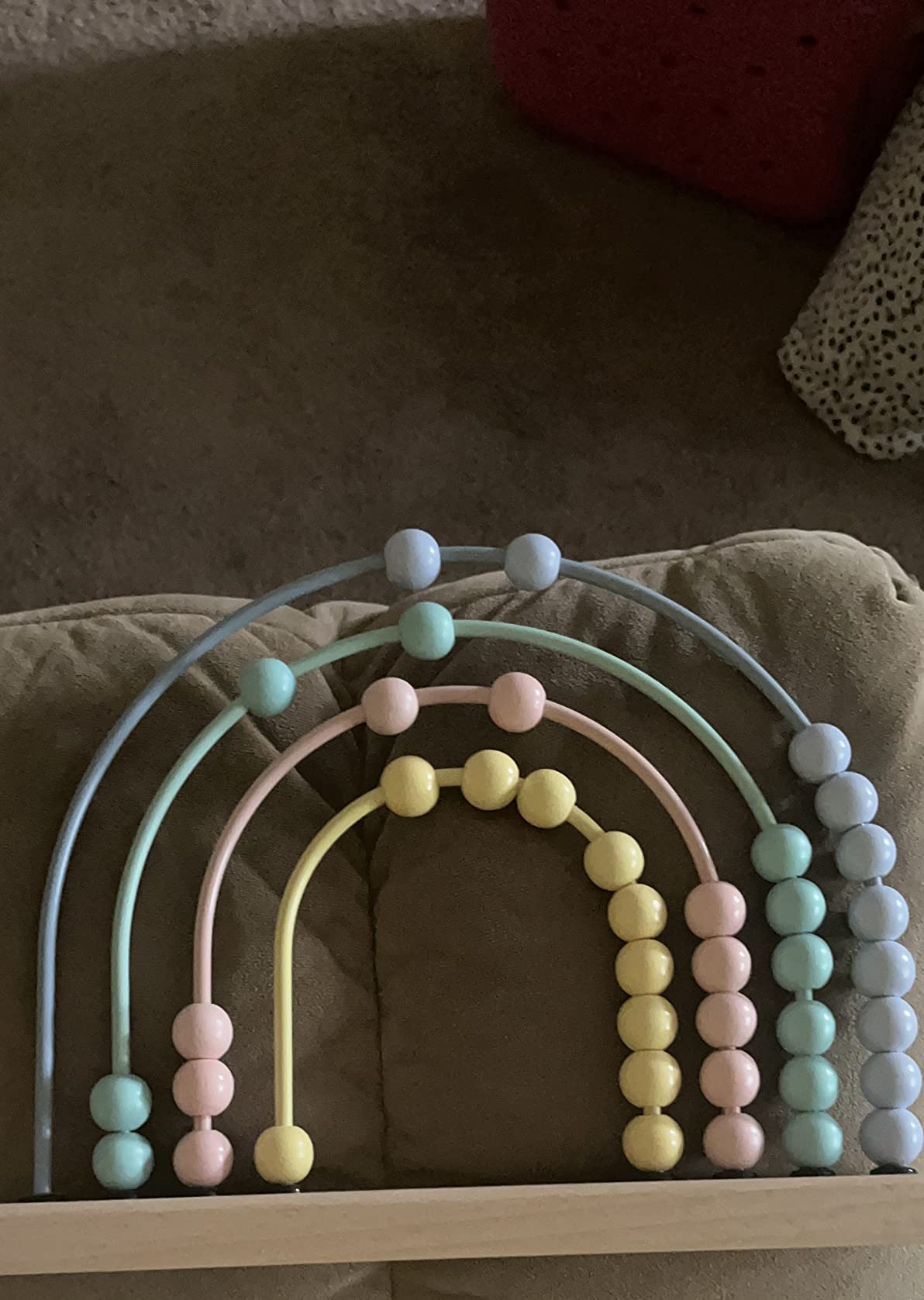 ibwaae Wooden Rainbow Abacus Beads Counting Toys Kids Early Math Skills Montessori Educational Learning Games for Toddler customer photo 2