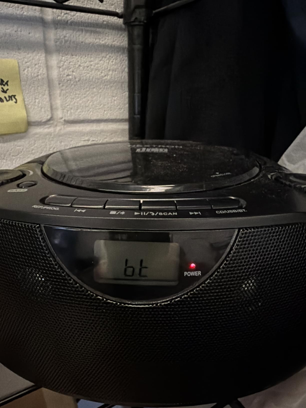 Nextron Portable CD Player Bluetooth Boombox with AM/FM Radio, USB, AUX-in, Headphone Jack, CD-R/RW & MP3-CD Compatible, Stereo Sound with Bass Boost, AC/Battery Operated - White customer photo 1