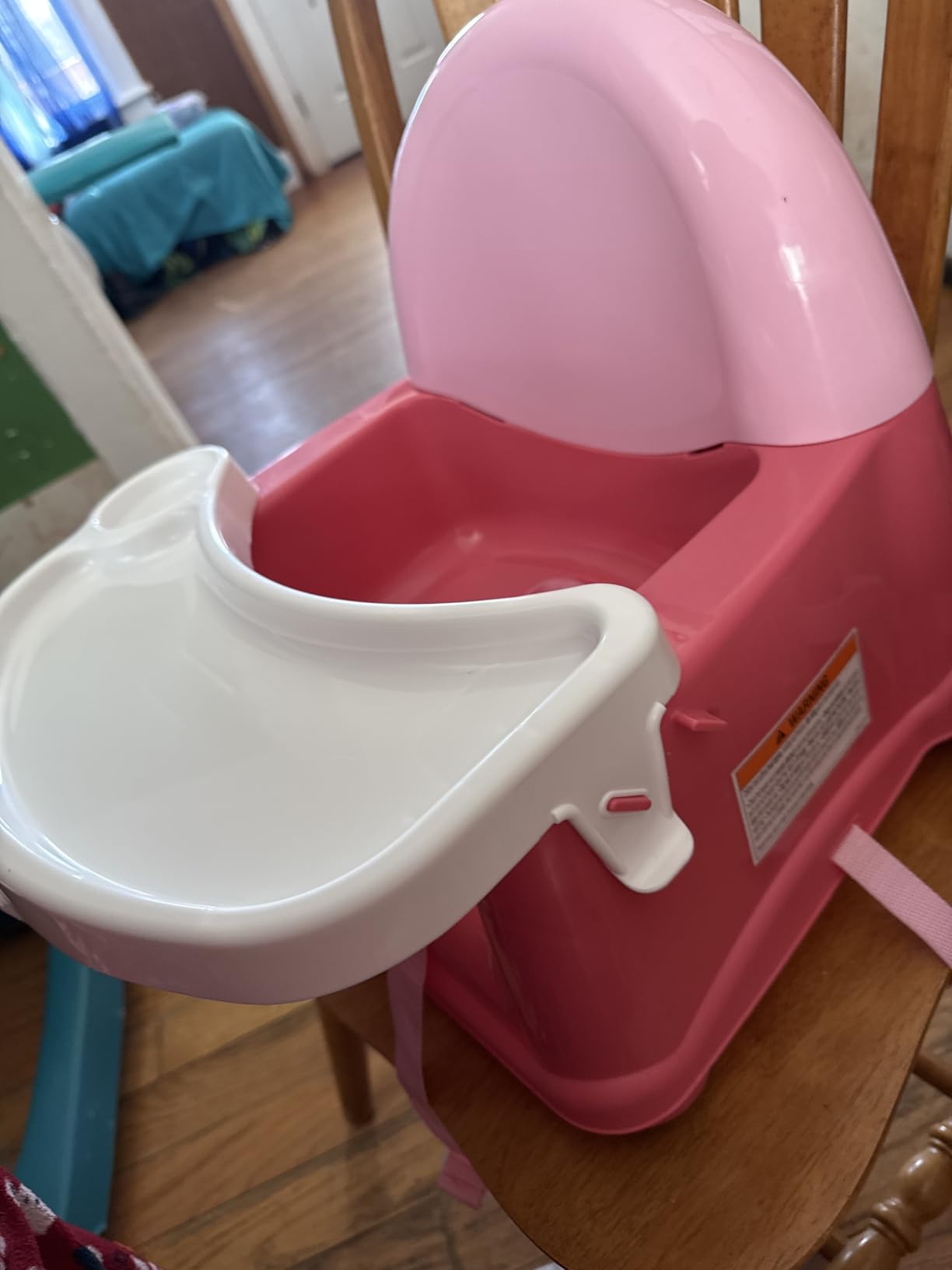 Safety 1st Easy Care Swing Tray Feeding Booster, Atlantis customer photo 1