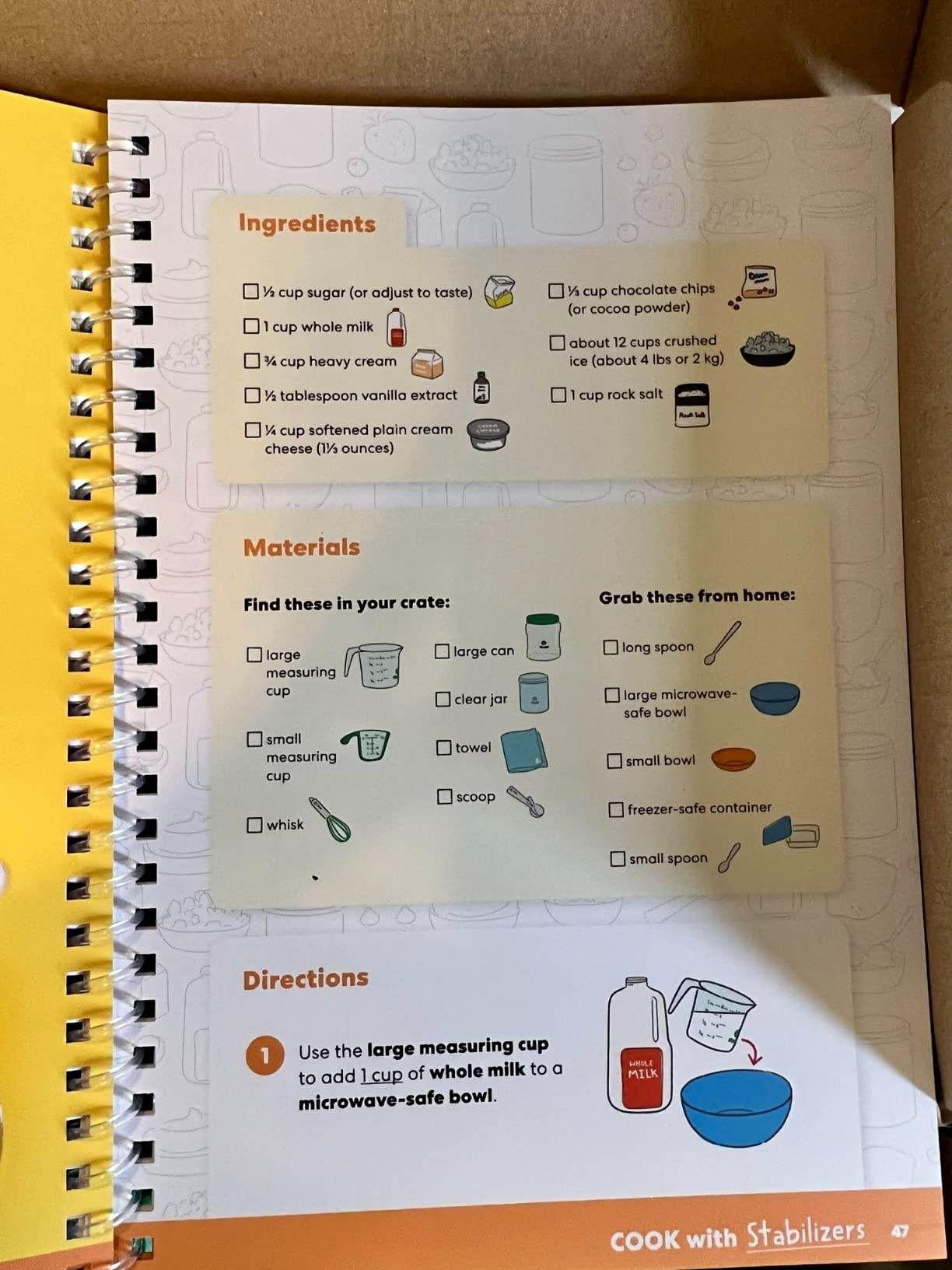 KiwiCo Science of Cooking: Ice Cream - Learning Cooking Through Chemistry Project, STEM Kit & Science Gift for Ages 5+ customer photo 2