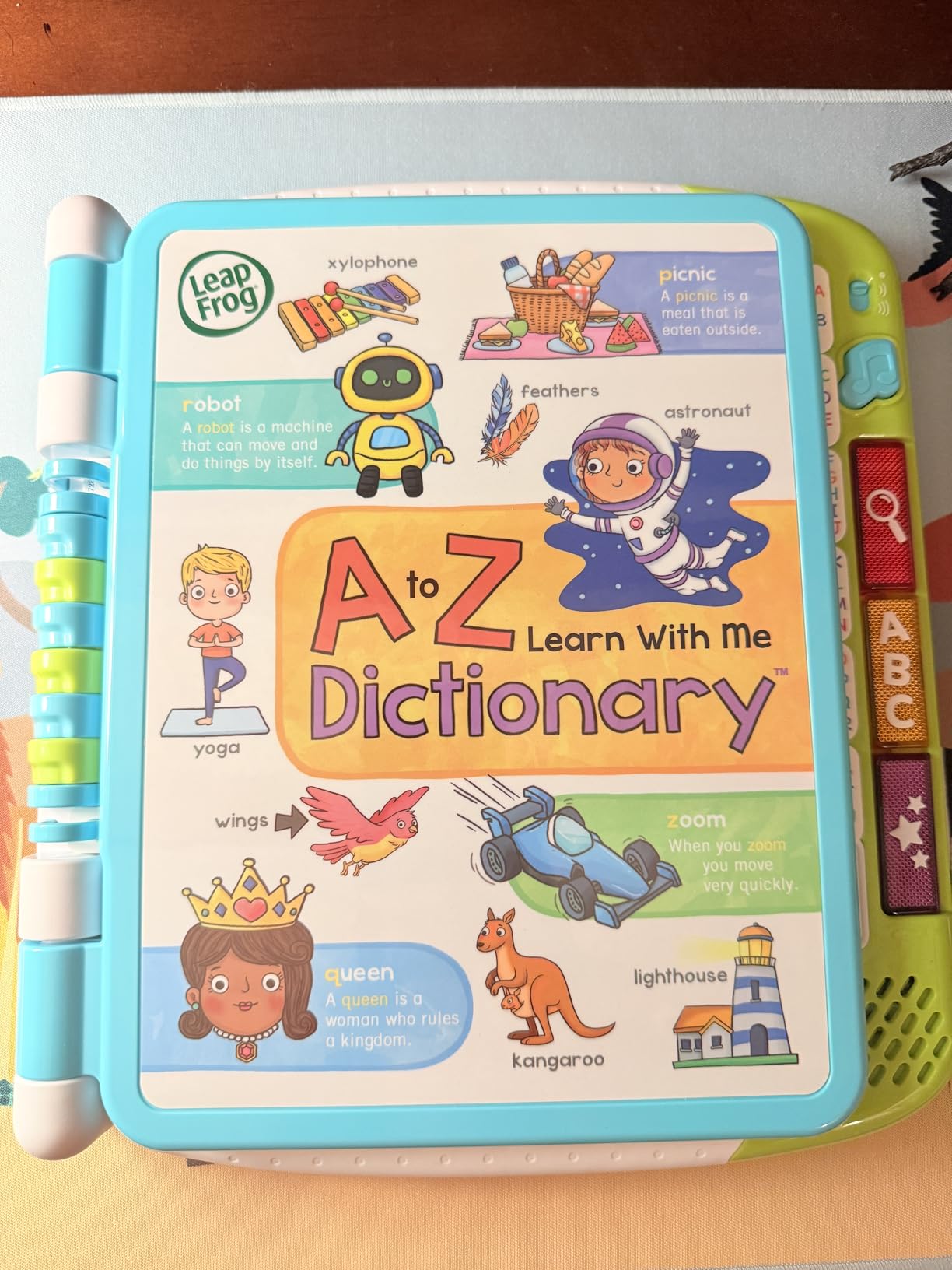 LeapFrog A to Z Learn with Me Dictionary customer photo 2