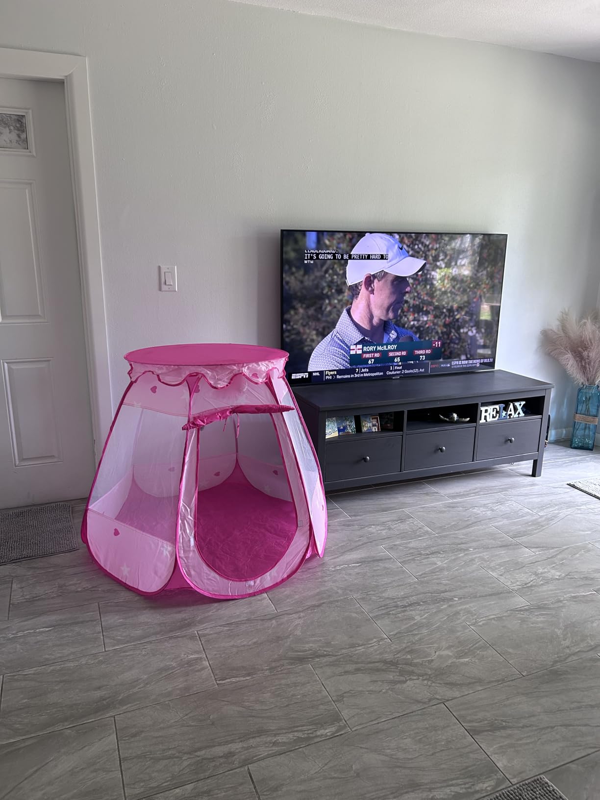 DISHIO Ball Pits with 50 Balls, Pop up Tents for Kids with Star Lights, Ball Pit for Toddlers, Princess Tent Toy for 1,2,3 yrs Birthday Gifts for Girls, Easy to Assemble and Store (50 Balls Included) customer photo 1