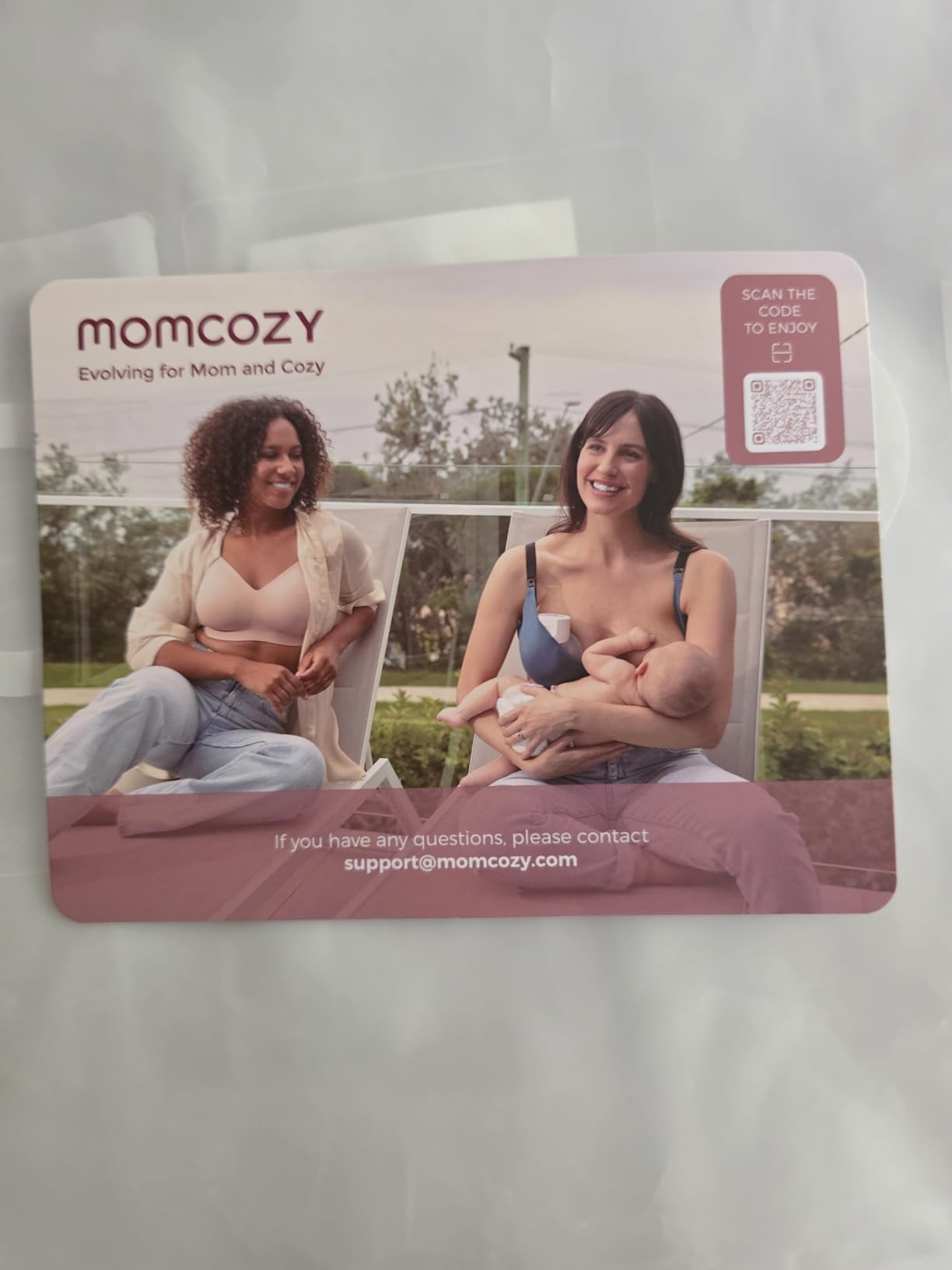 Momcozy Nursing Bras for Breastfeeding, YN21 Seamless Ultra Comfort Maternity Bra, Natural Shape, Pregnancy Sleep Bralette customer photo 1