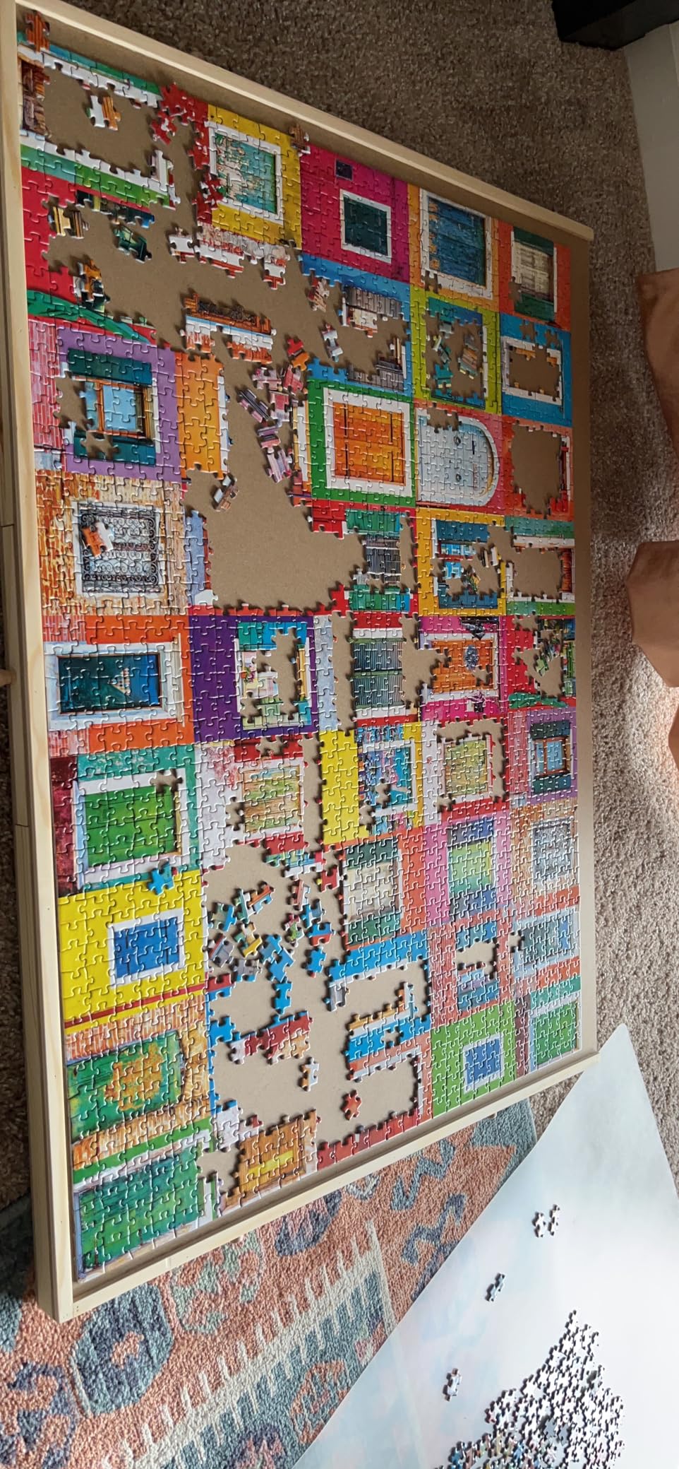 RoseArt - Kodak Premium - Colorful Windows and Doors of Burano - 1500 Piece Jigsaw Puzzle for Adults customer photo 2