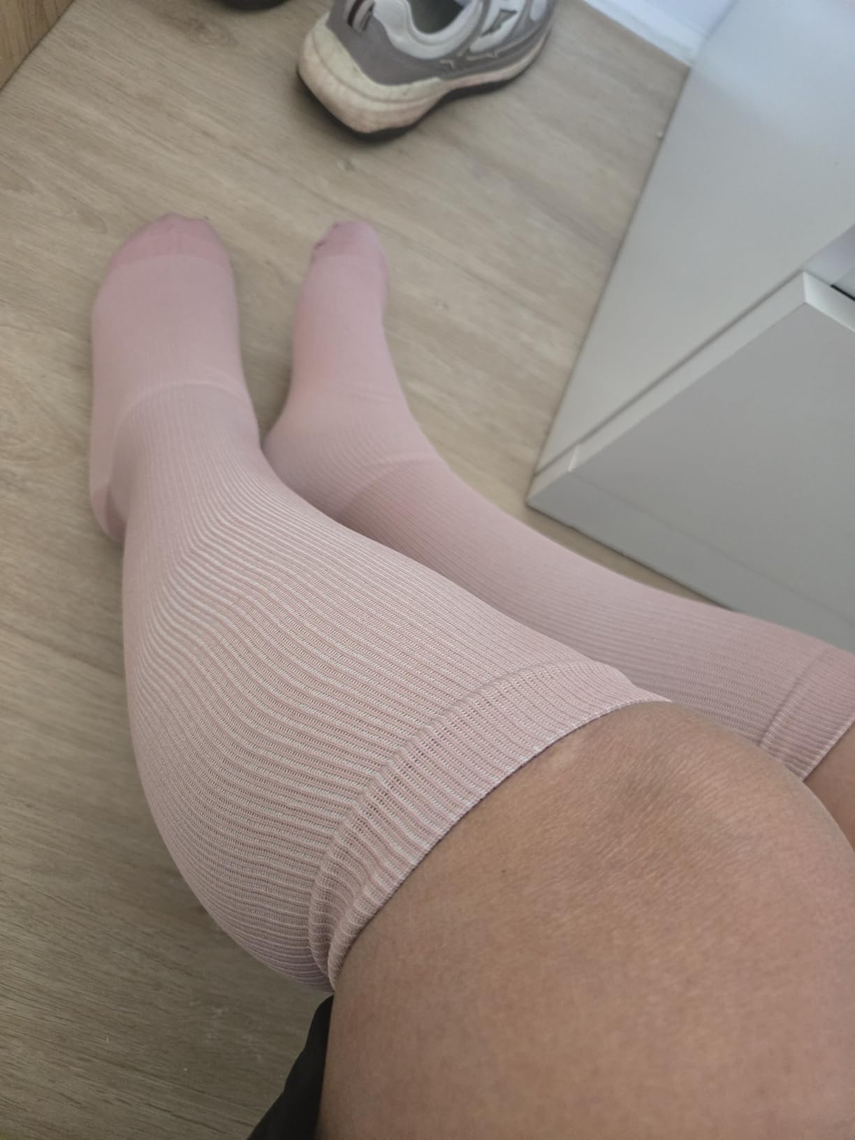 4 Pairs-Compression Socks for Women&Men Circulation-Best Support for Nurses,Running,Athletic customer photo 2