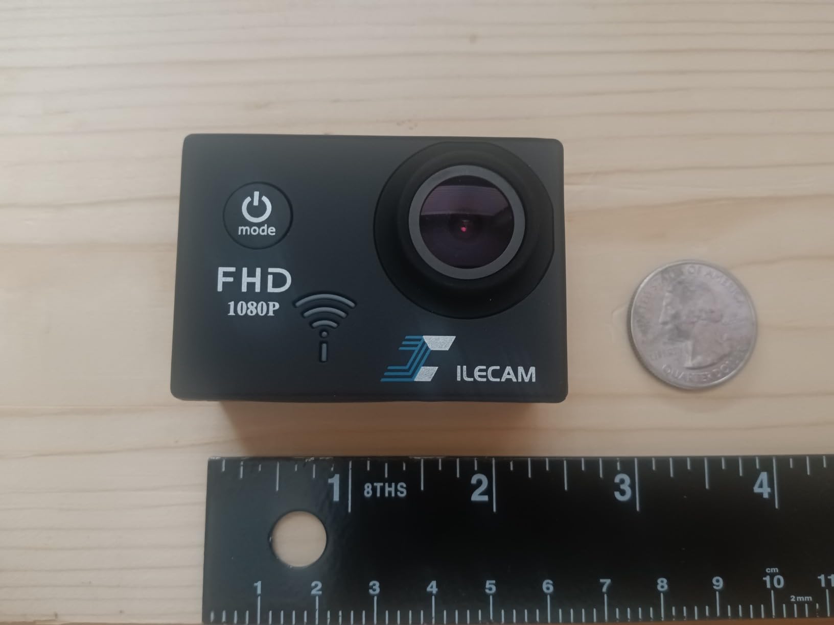 Xilecam Action Camera 1080P 30fps Sports Camera 40m/131ft Underwater Waterproof customer photo 2