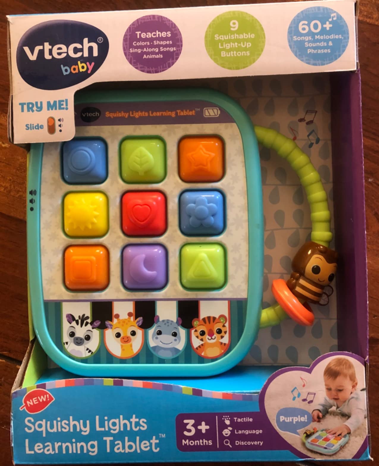 VTech Squishy Lights Learning Tablet customer photo 1
