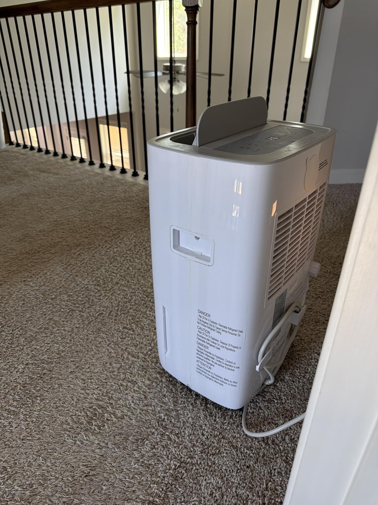Waykar 80 Pints Energy Star Dehumidifier for Spaces up to 5,000 Sq. Ft at Home, in Basements and Large Rooms with Drain Hose and 1.14 Gallons Water Tank customer photo 2
