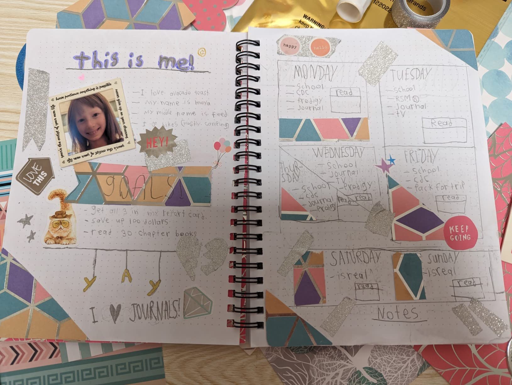 Pretty Me DIY Journal Kit for Girls - Gift for 8-14 Year Old Girl - Cool Birthday Gifts Ideas for Teens - Fun Cute Art & Crafts Kits for Tween Teenage Kids customer photo 2