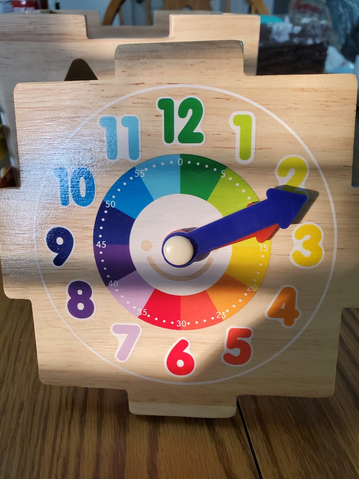 HELLOWOOD Wooden Activity Cube, 8-in-1 Montessori Baby Toys for 1+ Year Old Boys & Girls, Educational Learning Toys for Toddlers Age 1-2, 1st Birthday Gift | Bonus Sorting & Stacking Board customer photo 2