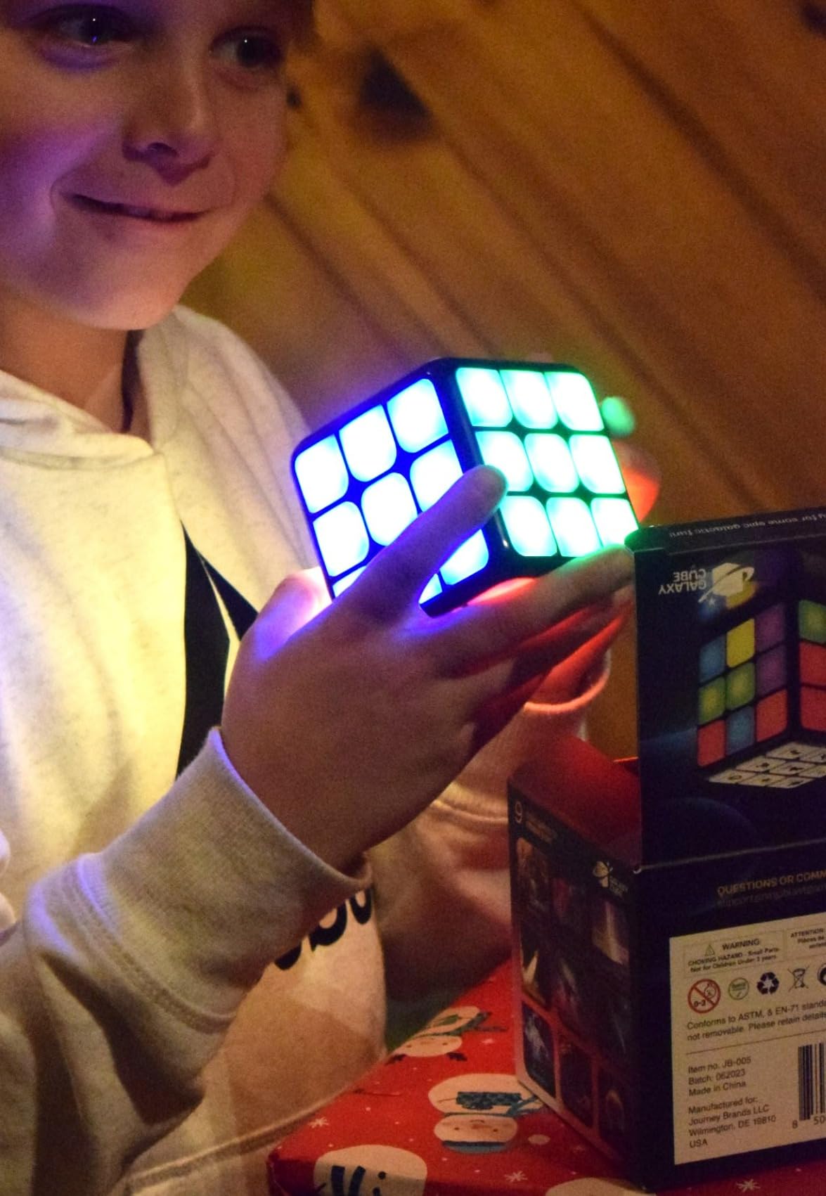 Rechargeable Game Activity Cube - Toys for Boys and Girls - 9 Fun Brain & Memory Games - Birthday Gifts for Age 6, 7, 8, 9, 10, 11, 12 Year Old Kids Teens - Best Boy Toy Gift Ideas customer photo 2