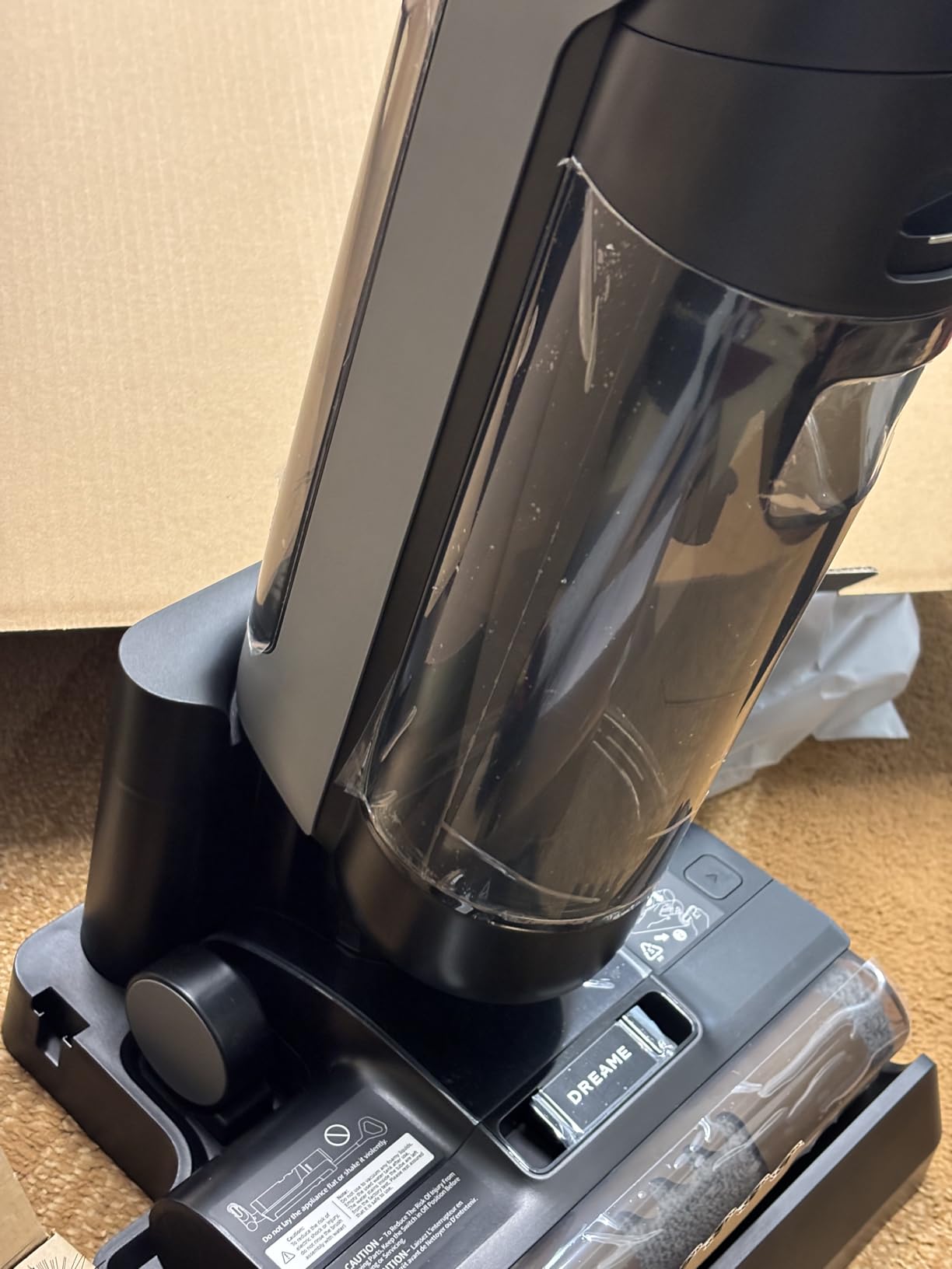 DREAME H12 Pro Vacuum Mop, Wet Dry Vacuum Cleaner for Hard Floor, Vacuum and Mop at The Same Time for Wet & Dry Messes, Auto Self-Cleaning, Edge to Edge Cleaning with Hot Air Drying customer photo 2